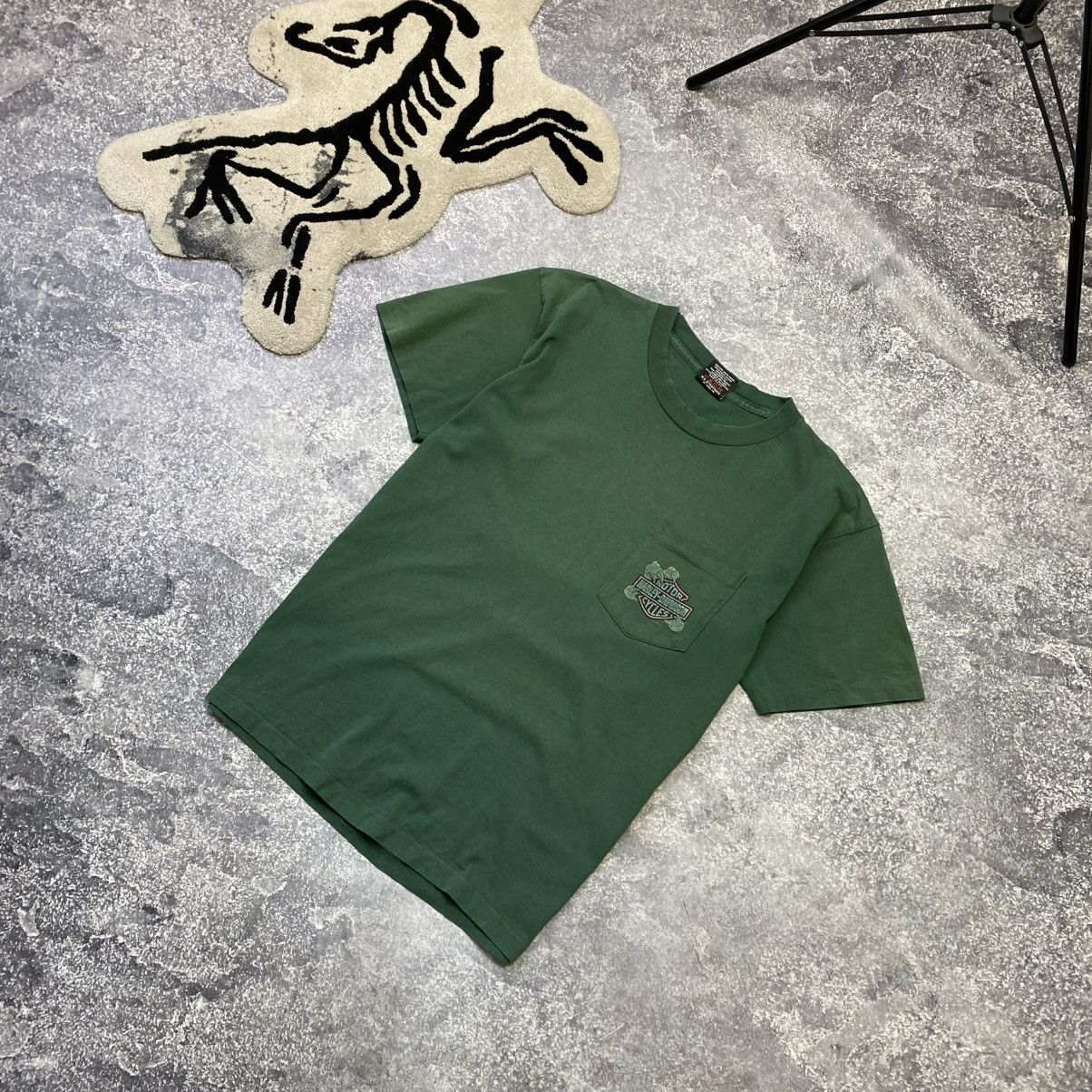 Band Tees Vintage Harley Davidson 1996 big logo Singl stitch tee Size US L / EU 52-54 / 3 - 1 Thumbnail