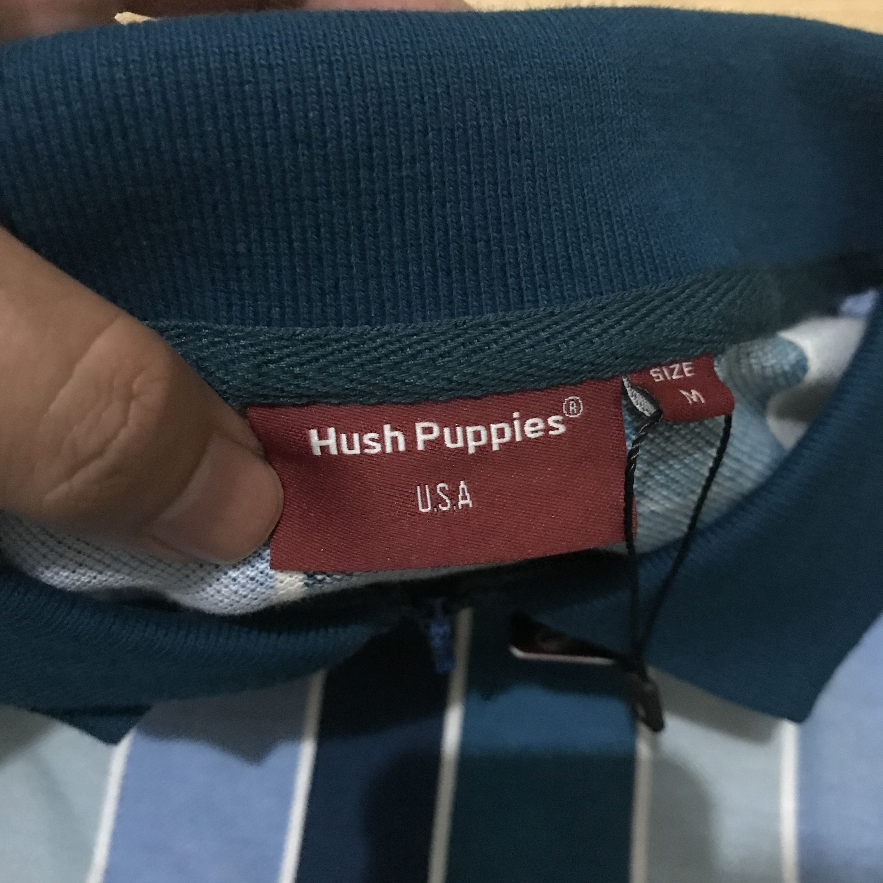 Hush Puppies Hush Puppies moritz polo shirt Size M 50s Ivy league Size US M / EU 48-50 / 2 - 16 Thumbnail