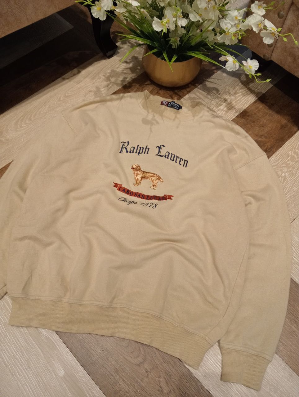 Chaps Ralph Lauren VINTAGE RALPH LAUREN CABO SAN LUCAS SWEATSHIRT - SIZE L Size US L / EU 52-54 / 3 - 3 Thumbnail
