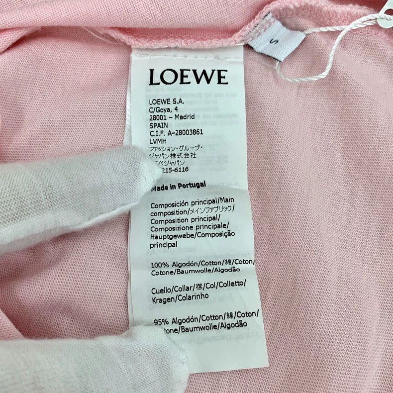 Loewe Loewe Pink logo lettered T-shirt with Totoro print cotton Size S / US 4 / IT 40 - 7 Thumbnail
