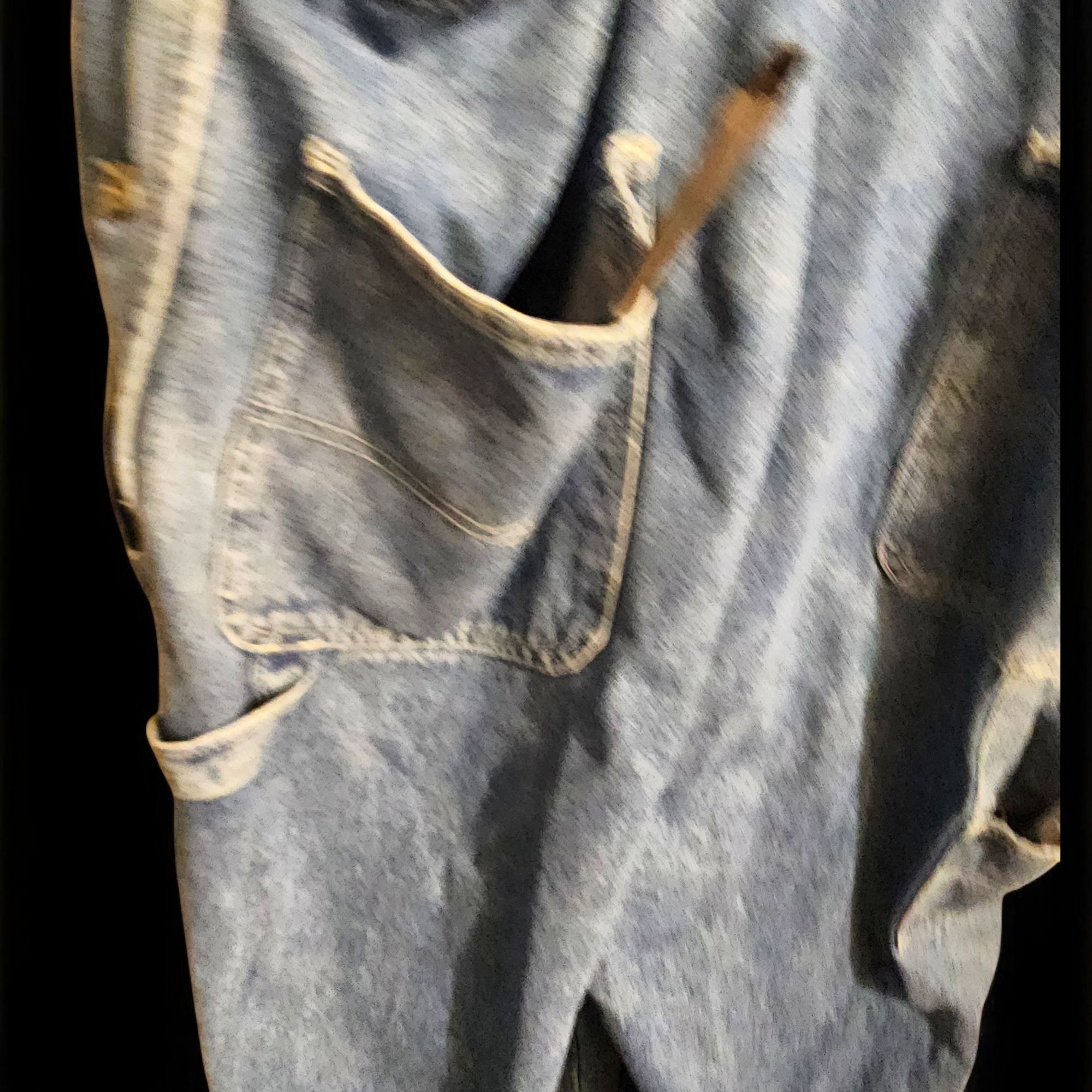 Old Navy Old Navy Vtg Denim Bib Overalls Mens XL Blue Carpenter Dunga Size US 36 / EU 52 - 11 Thumbnail