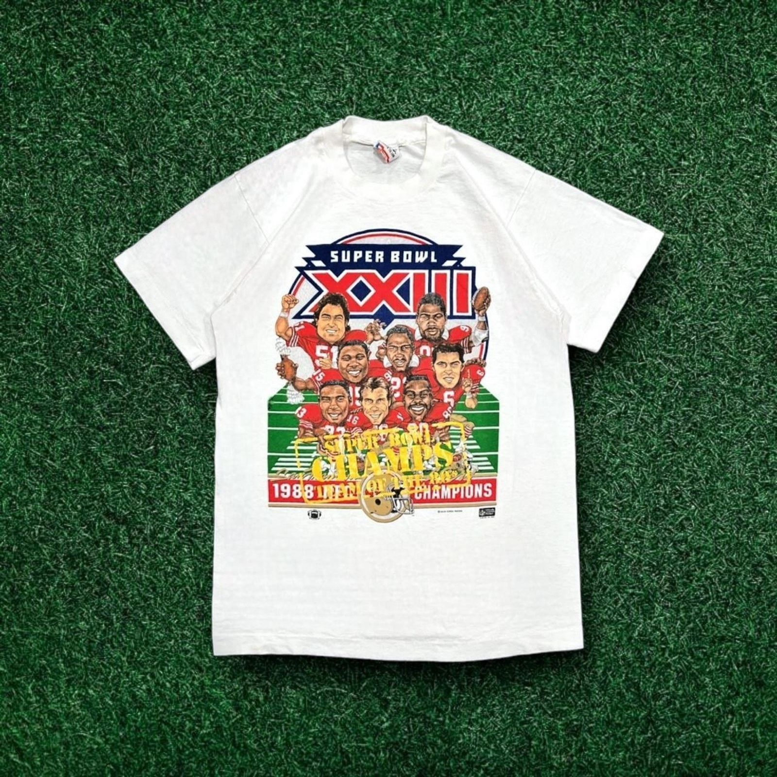 Nike Vintage 1987 49ers Super Bowl XXIII NFC Champs T-Shirt Size US M / EU 48-50 / 2 - 1 Thumbnail
