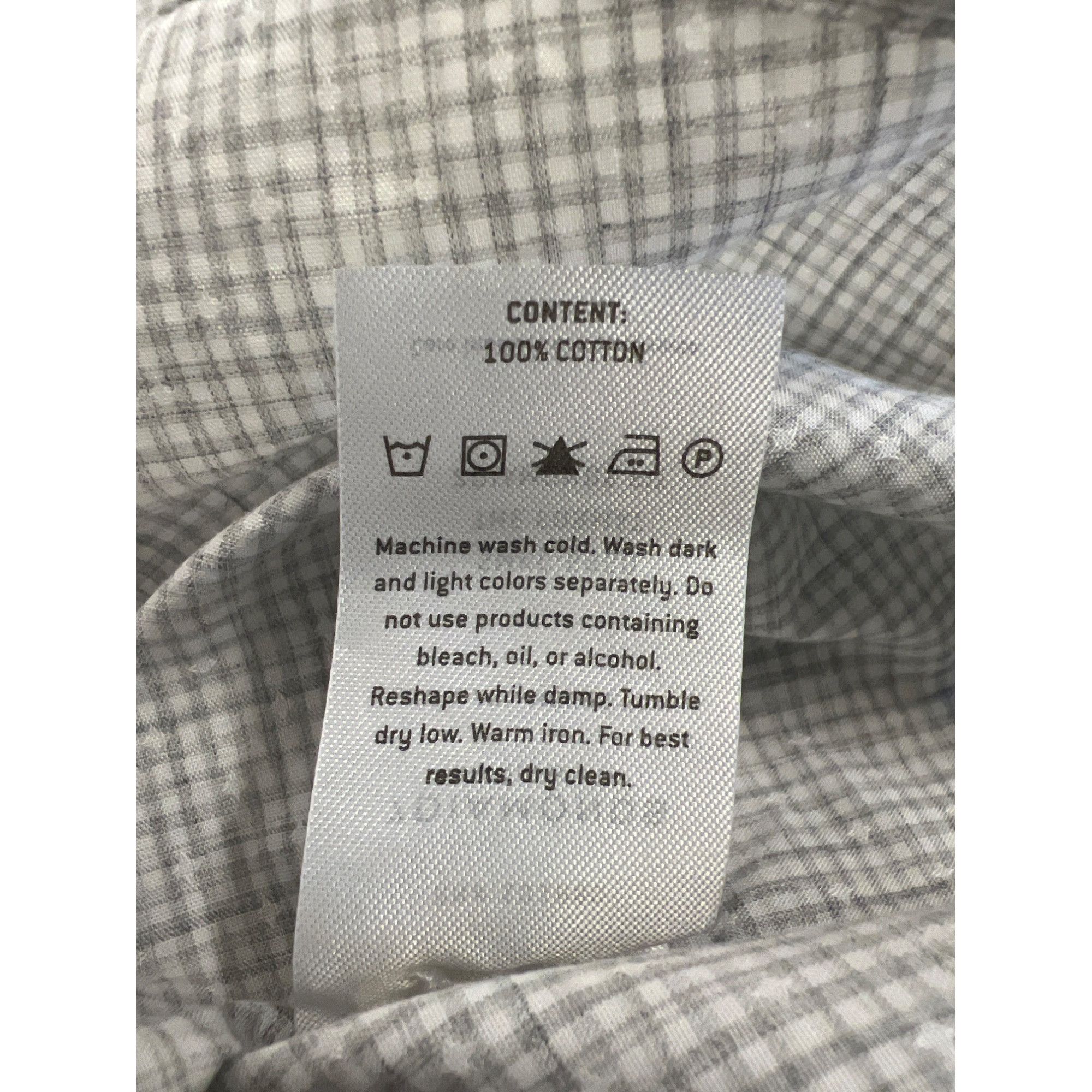 7Diamonds 7Diamonds Mens The Format Long-Sleeve Button-Up Shirt XL Gra Size US XL / EU 56 / 4 - 7 Thumbnail