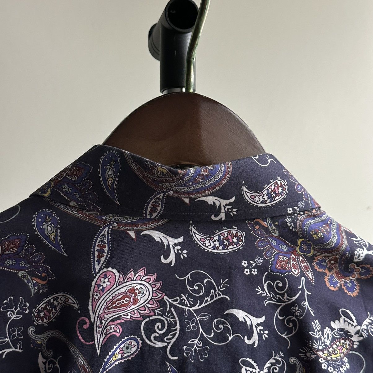 Eton Eton Paisley Print Super Slim Shirt Size L Size US L / EU 52-54 / 3 - 11 Thumbnail