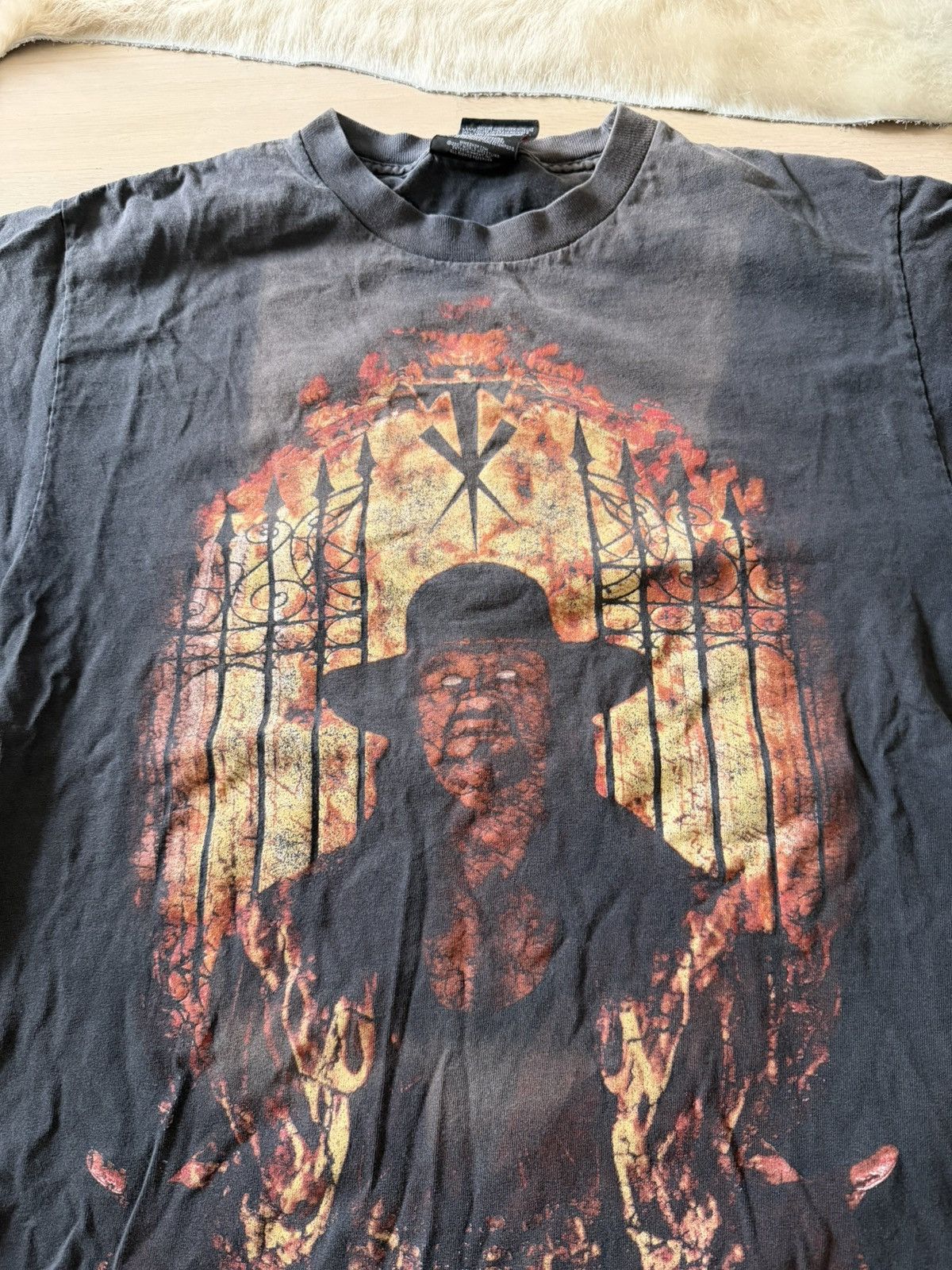 Vintage *RARE* Vintage UNDERTAKER T shirt Size US M / EU 48-50 / 2 - 2 Thumbnail