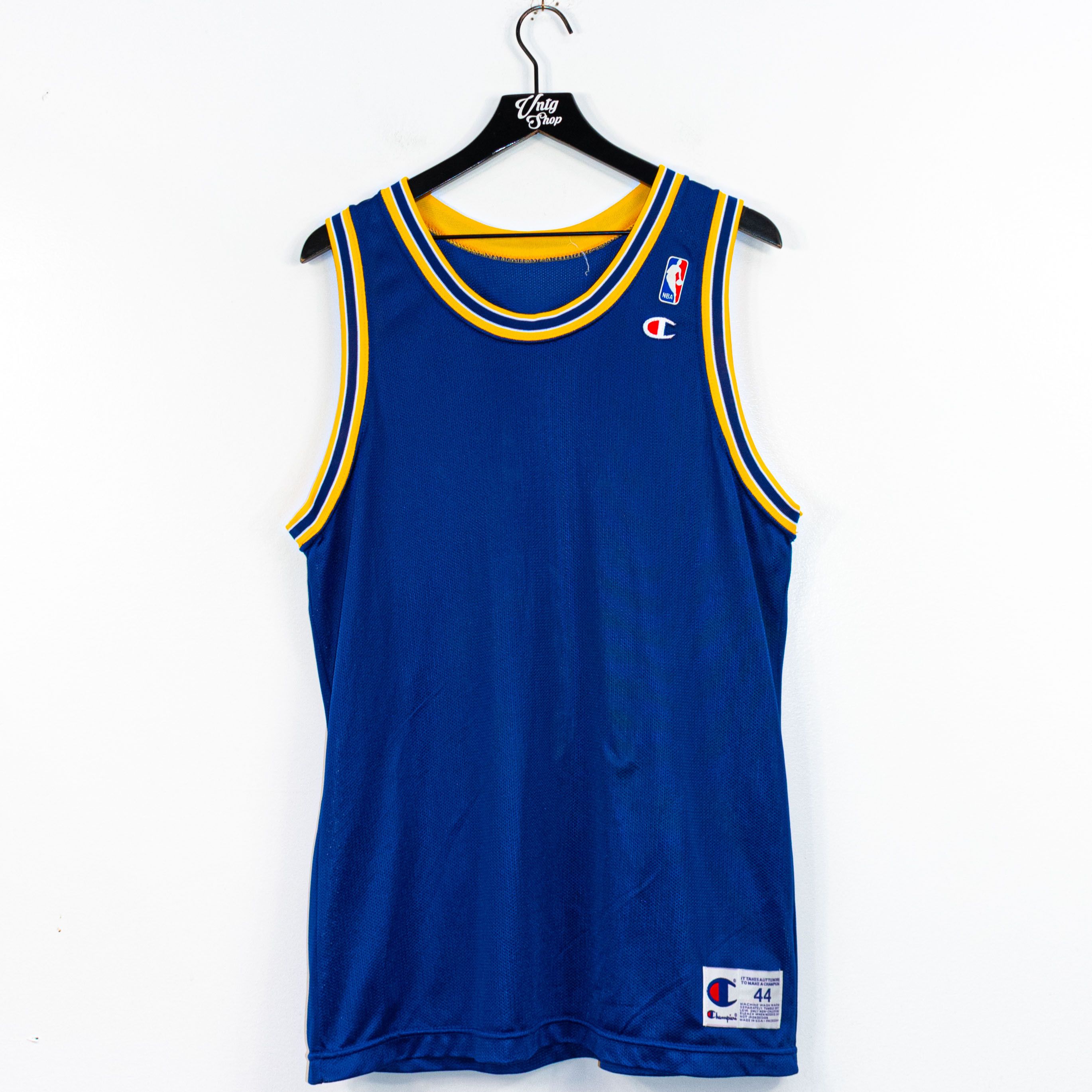 Vintage Champion NBA Golden State Warriors Hardaway Blank Jersey Grailed