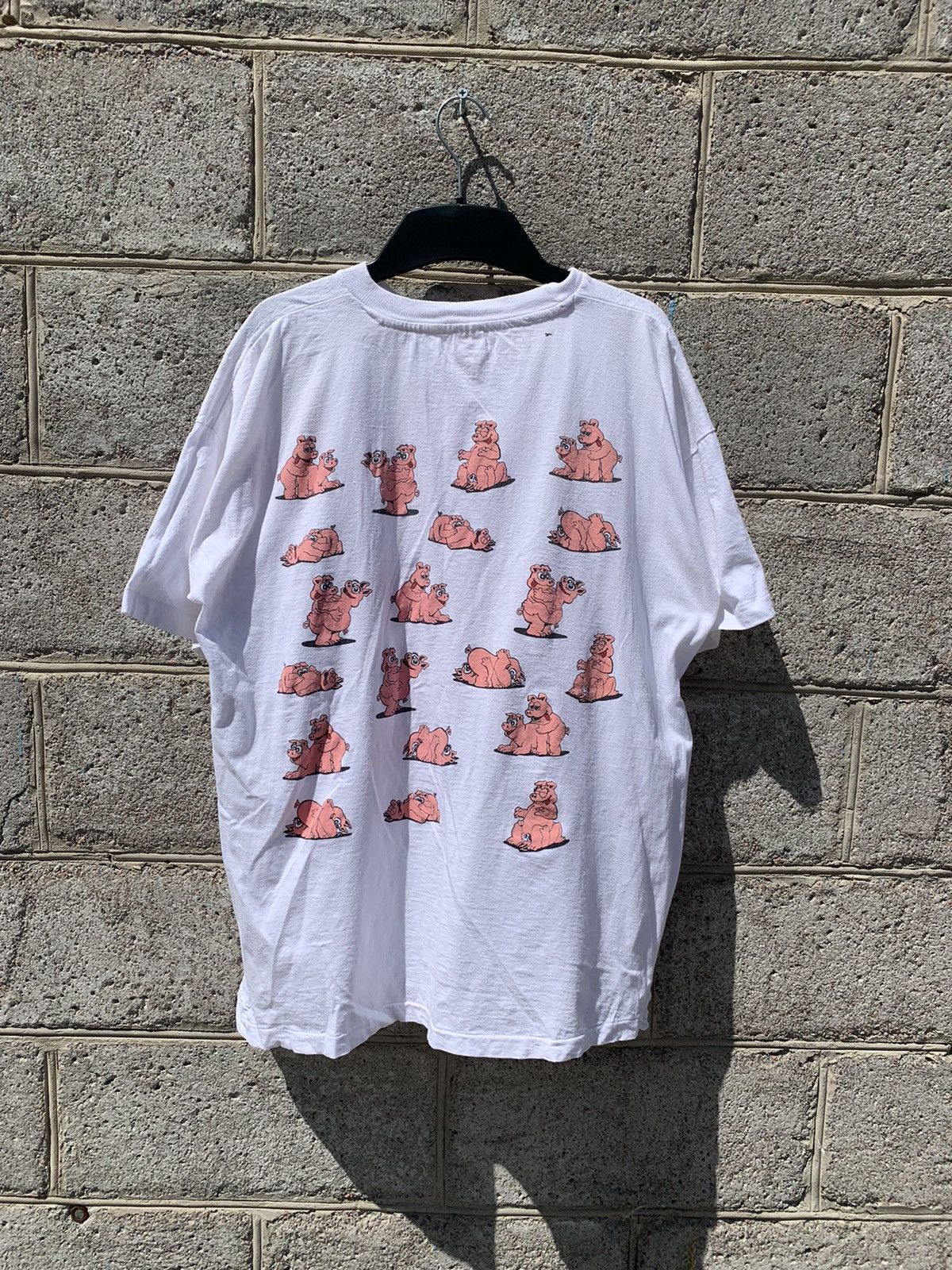 Vintage Vintage 90s Pig Sex Single Stich T -Shirt Size US XL / EU 56 / 4 - 9 Thumbnail
