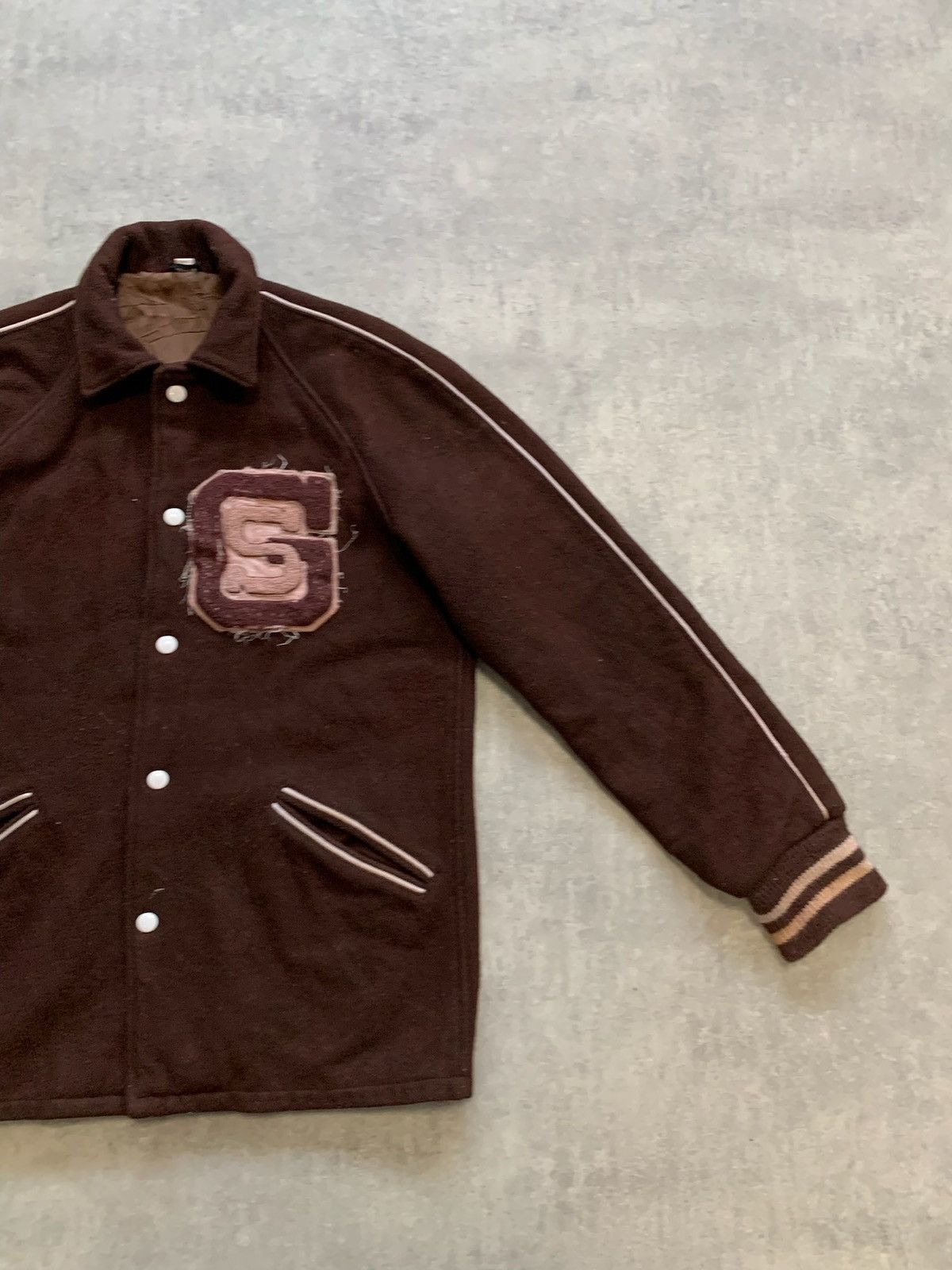 Kapital × Vintage Butwin 60s 70s varsity bomber jacket size 36 Size US S / EU 44-46 / 1 - 2 Thumbnail