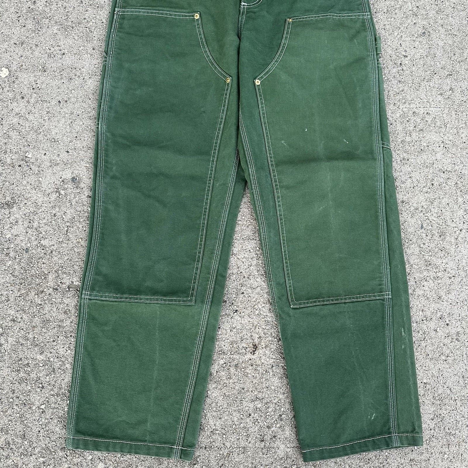 Golf Wang Golf Wang Green Double Knee Pants Size 32 Tyler The Creator Size US 32 / EU 48 - 3 Thumbnail