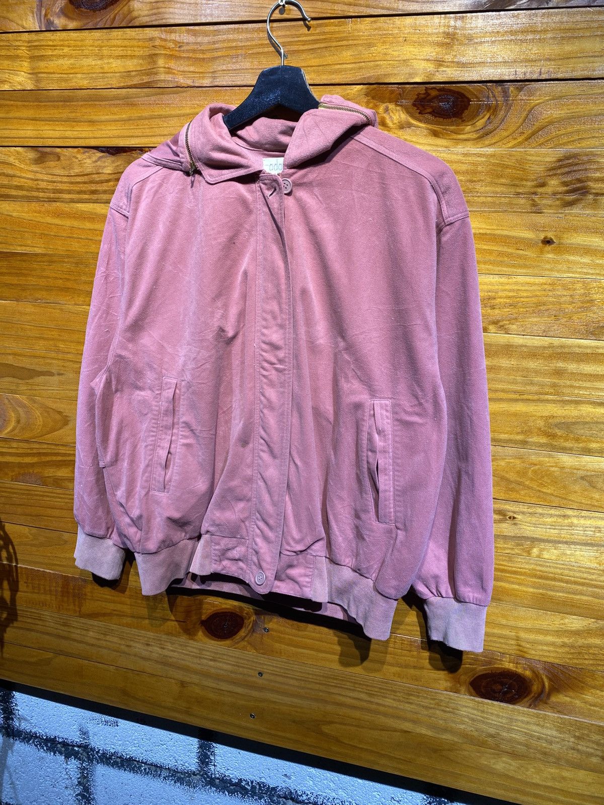 Japanese Brand Vintage Adabar Golf Pink Hooded Jacket – Retro Sportswear Size L / US 10 / IT 46 - 11 Thumbnail
