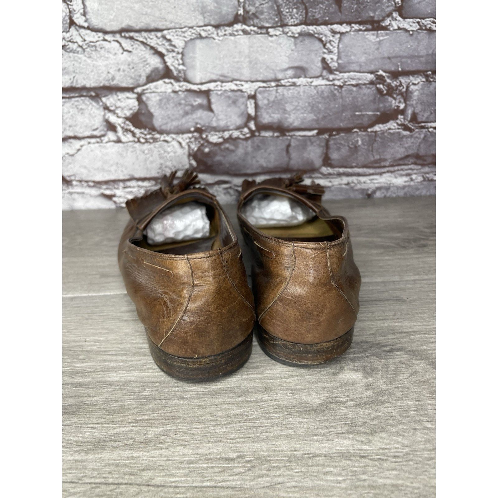 Moreschi Moreschi Brass Boot Brown Leather VTG Tassel Loafer Dress Sh Size US 8.5 / EU 41-42 - 4 Thumbnail
