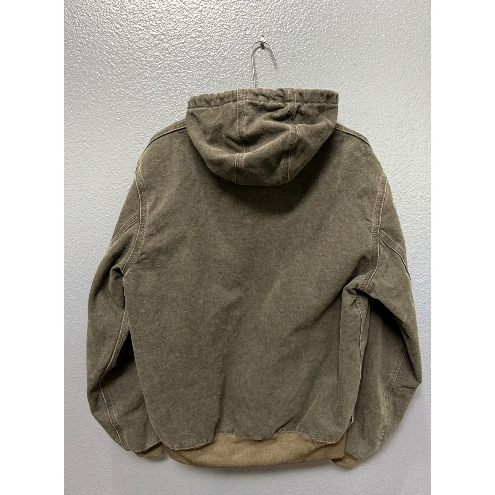 Carhartt VINTAGE Carhartt J25 MOS Hooded Jacket Medium Green Zip Men’s Size US M / EU 48-50 / 2 - 5 Thumbnail