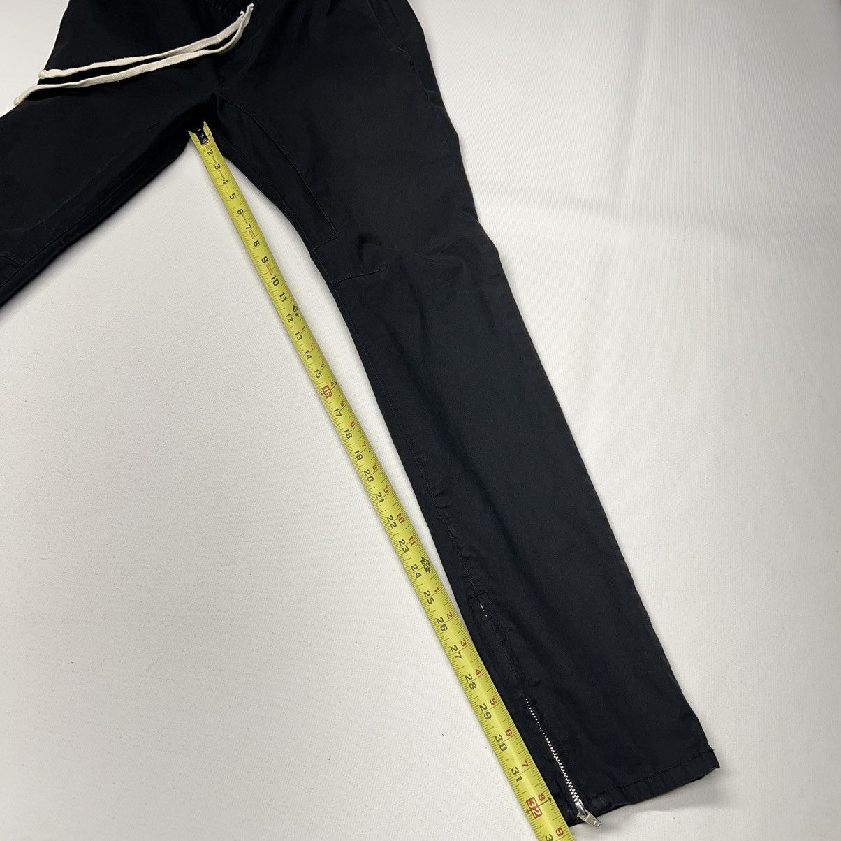 Pacsun Pacsun Pants Black Skinny Stacked Drawstring Ankle Zipper Size US 32 / EU 48 - 16 Thumbnail
