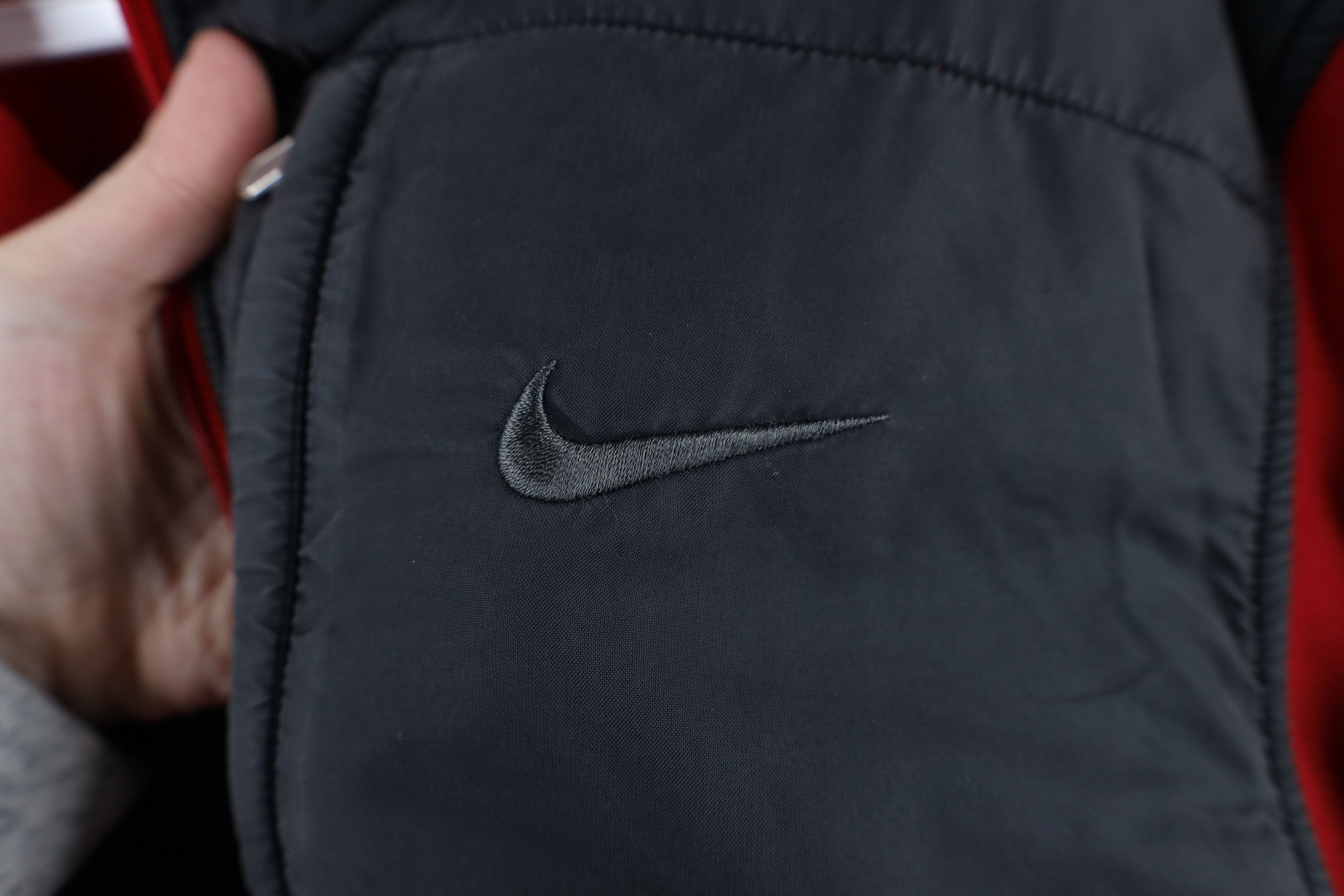 Nike × Vintage Vintage Y2K Nike Scott Mini Swoosh Half Zip Fleece Jacket Size US M / EU 48-50 / 2 - 4 Thumbnail