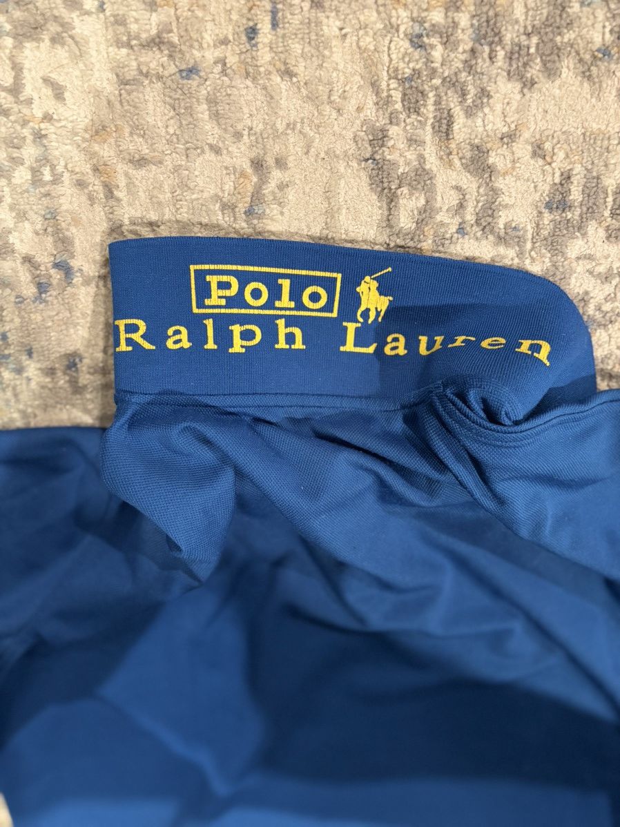 Polo Ralph Lauren Navy and yellow Polo Ralph Lauren double collar polo shirt Size US M / EU 48-50 / 2 - 4 Thumbnail