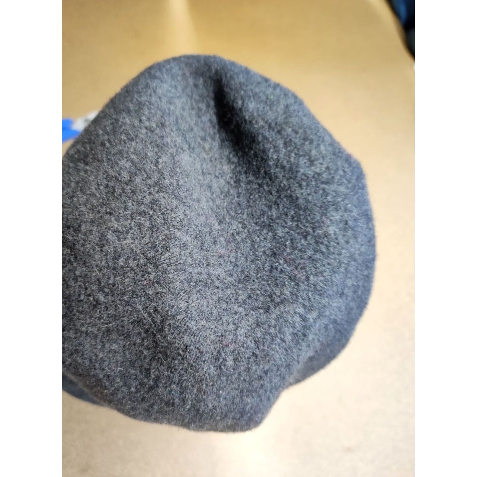 Kangol Kangol Mens Beret Hat Wool Fleece Gray Size M Casual Beret Cap Collette Central Peak Mens Size US M / EU 48-50 / 2 - 5 Thumbnail