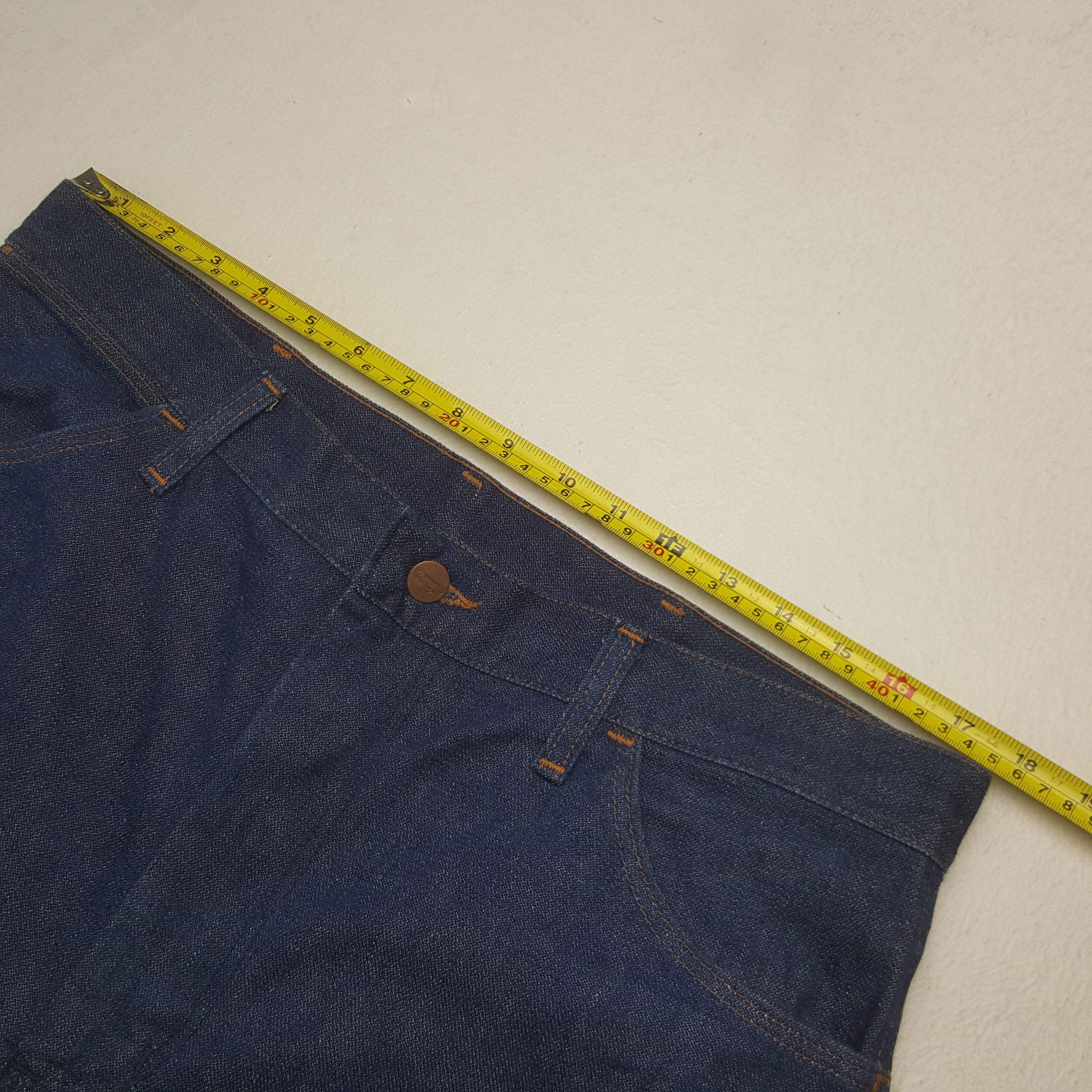 Wrangler Vintage Wrangler USA American Denim Jeans RR18 Size US 35 - 9 Thumbnail