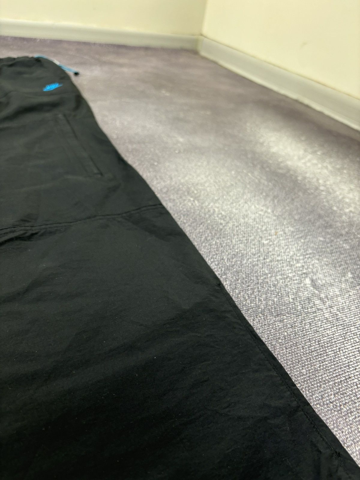 Nike Vintage Nike Air Y2K 0.0.9 Rare Tech Black Baggy Track Pants Size US 32 / EU 48 - 7 Thumbnail
