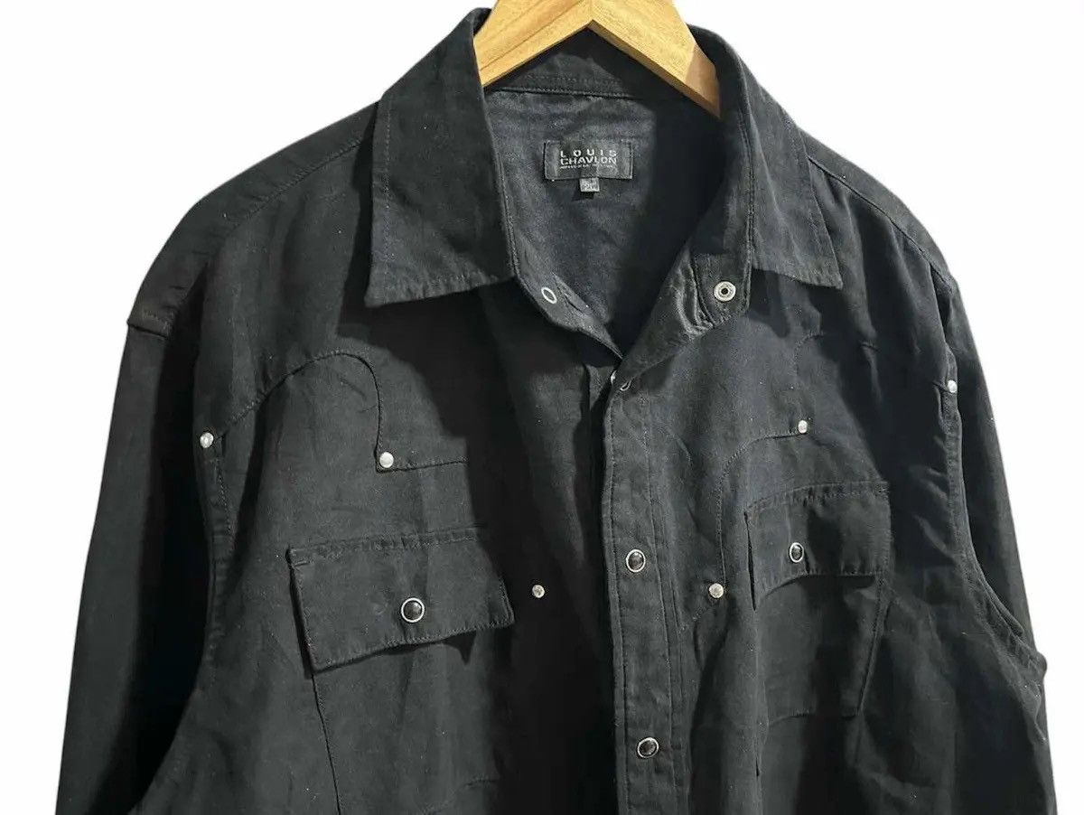 Designer × Japanese Brand ♟️ Sick Y2K Louis Chavlon Rivet Shirt Size US XXL / EU 58 / 5 - 3 Thumbnail