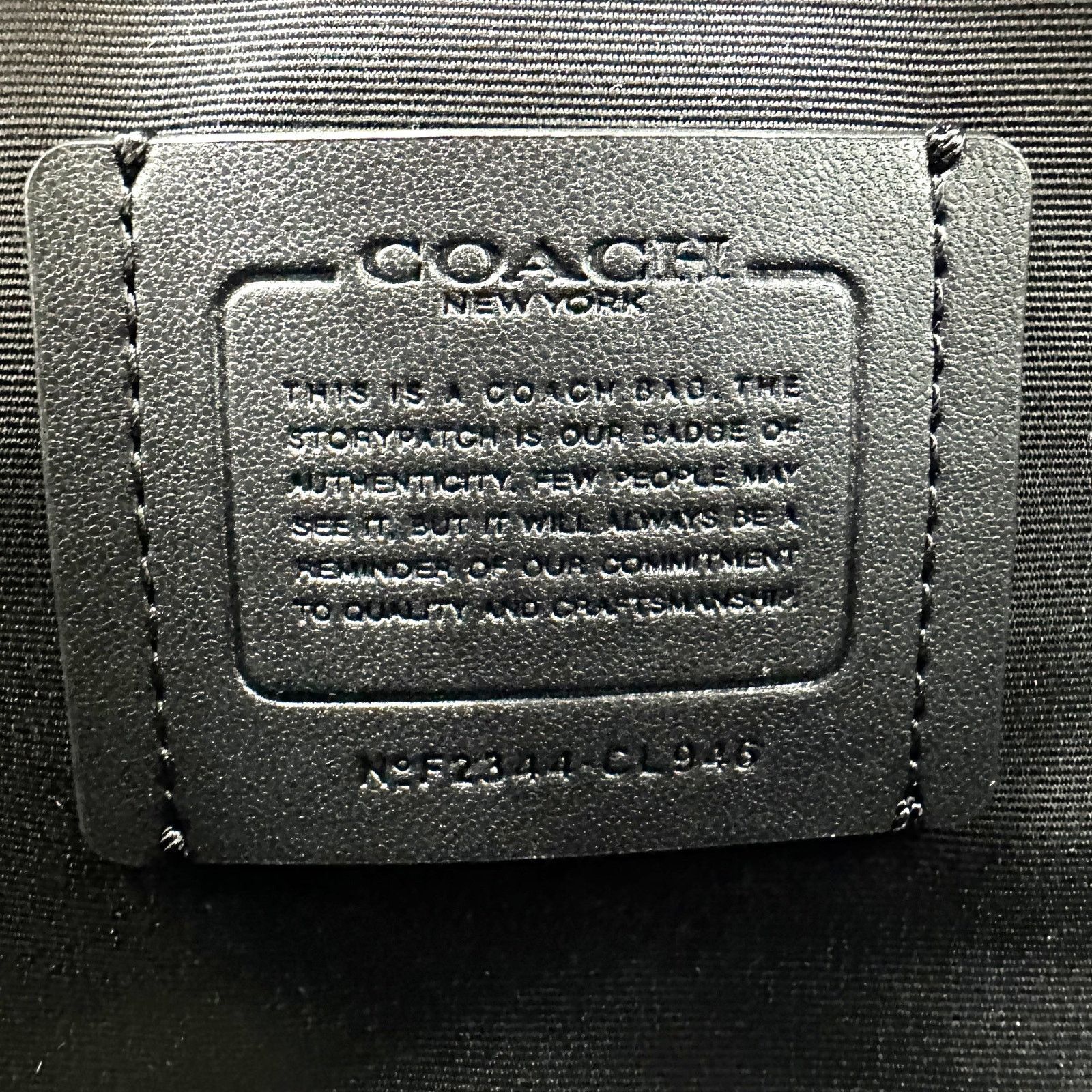 Coach Coach Elias Belt Bag Denim Blue Suede Leather CL946 Size ONE SIZE - 5 Thumbnail