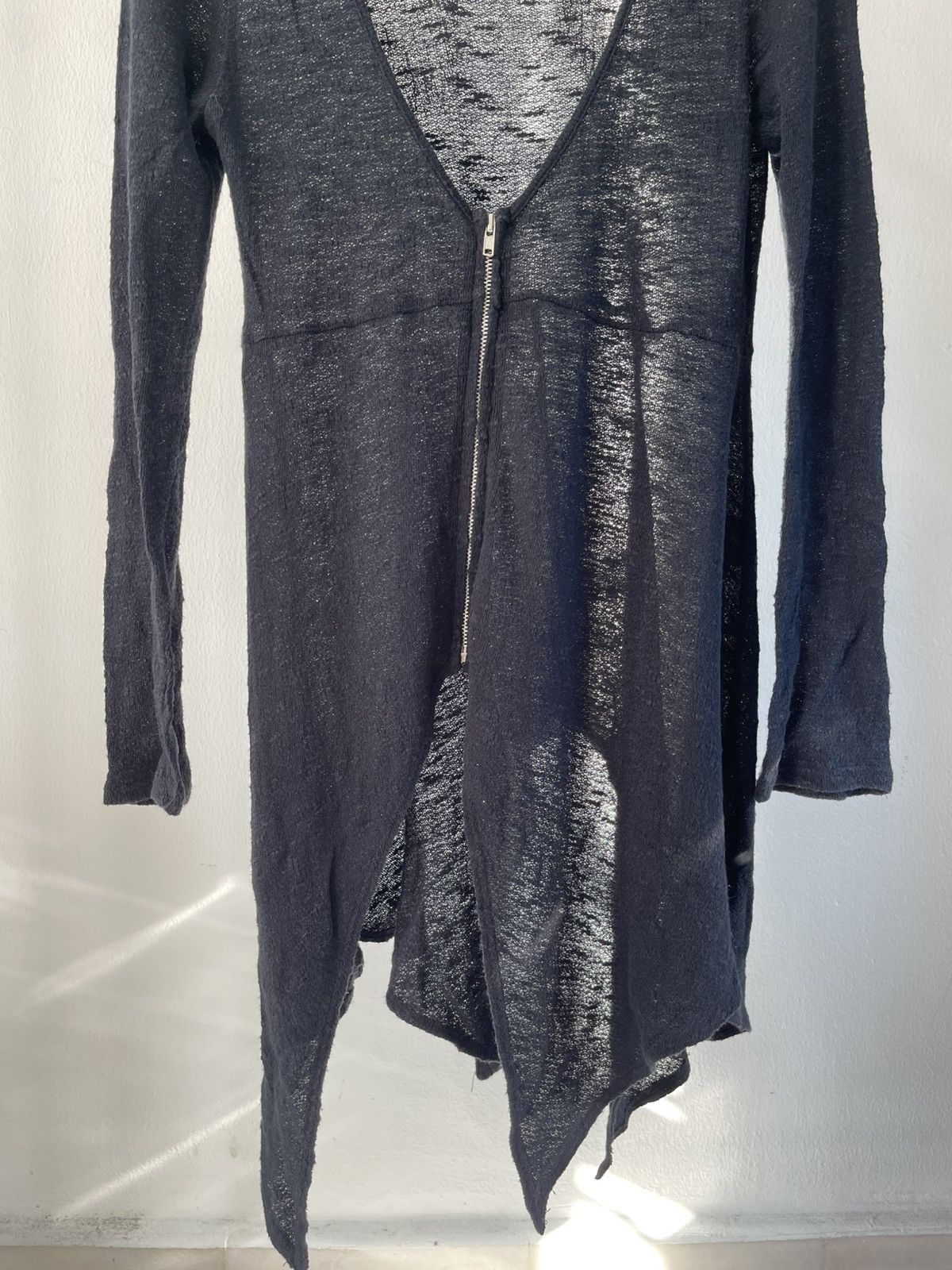 Beauty Beast × If Six Was Nine × Le Grande Bleu (L.G.B.) 2000s Peace Now Vampire Zip Cardigan Size S / US 4 / IT 40 - 6 Thumbnail