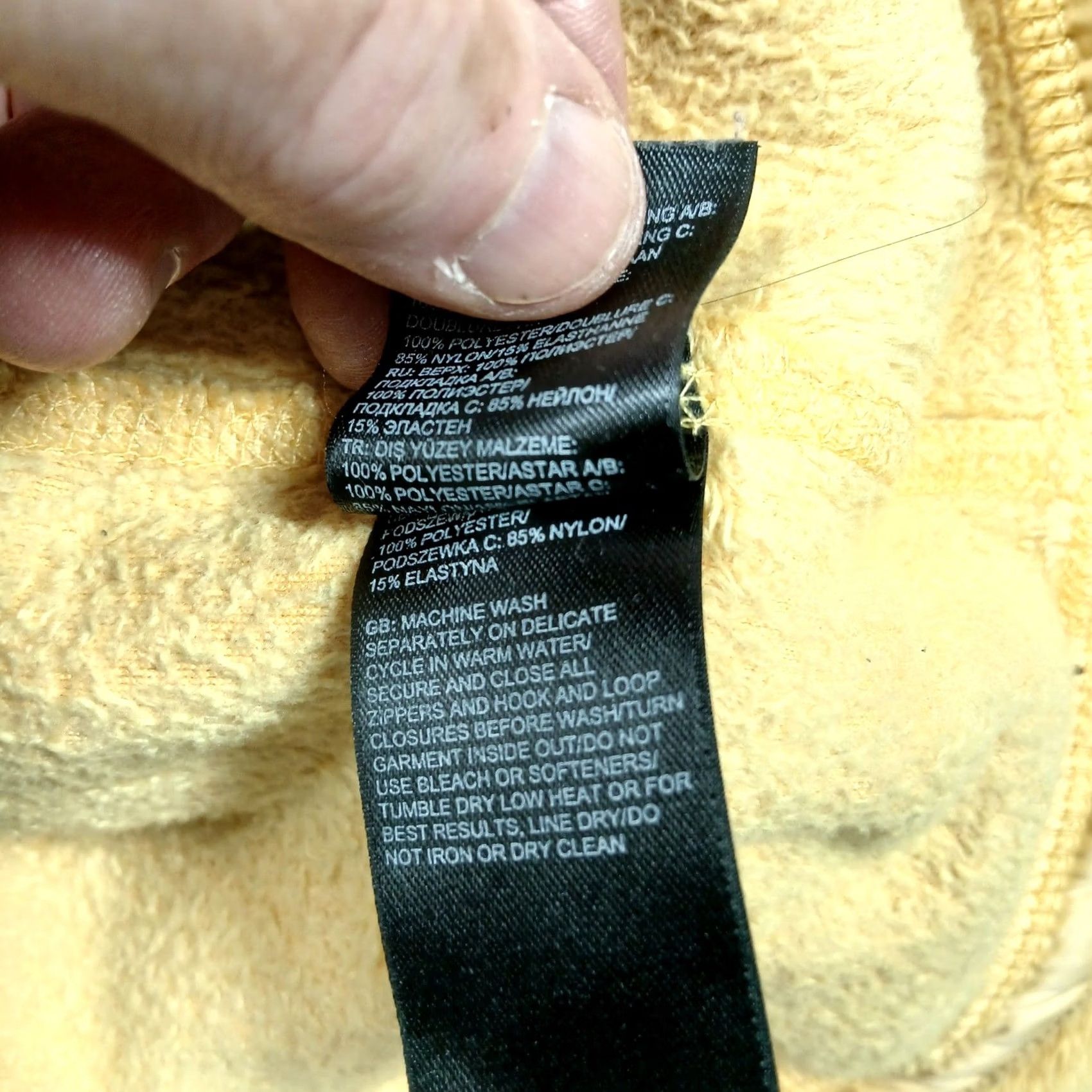 The North Face The North Face Women’s Hoodie Pullover Yellow Fleece Kangaroo Pocket M Size M / US 6-8 / IT 42-44 - 7 Thumbnail