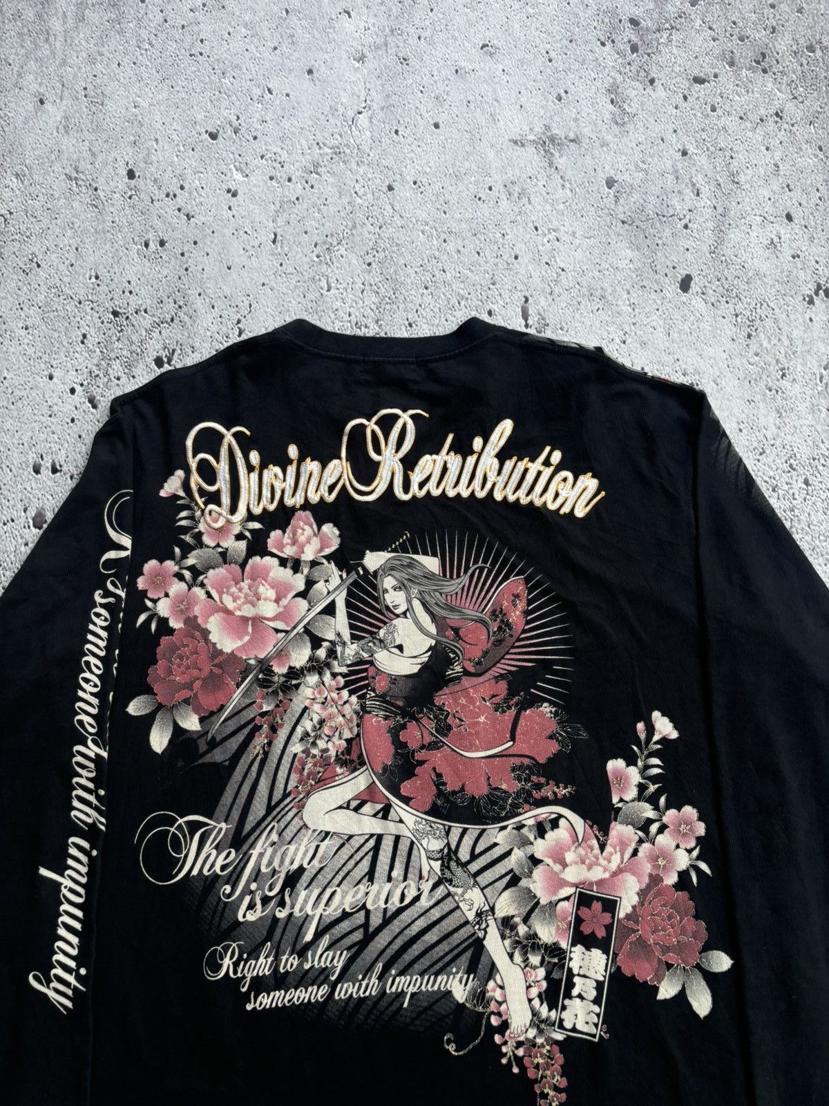Karakuri Tamashii Japanese Divine Retribution longsleeve Size US XL / EU 56 / 4 - 6 Thumbnail