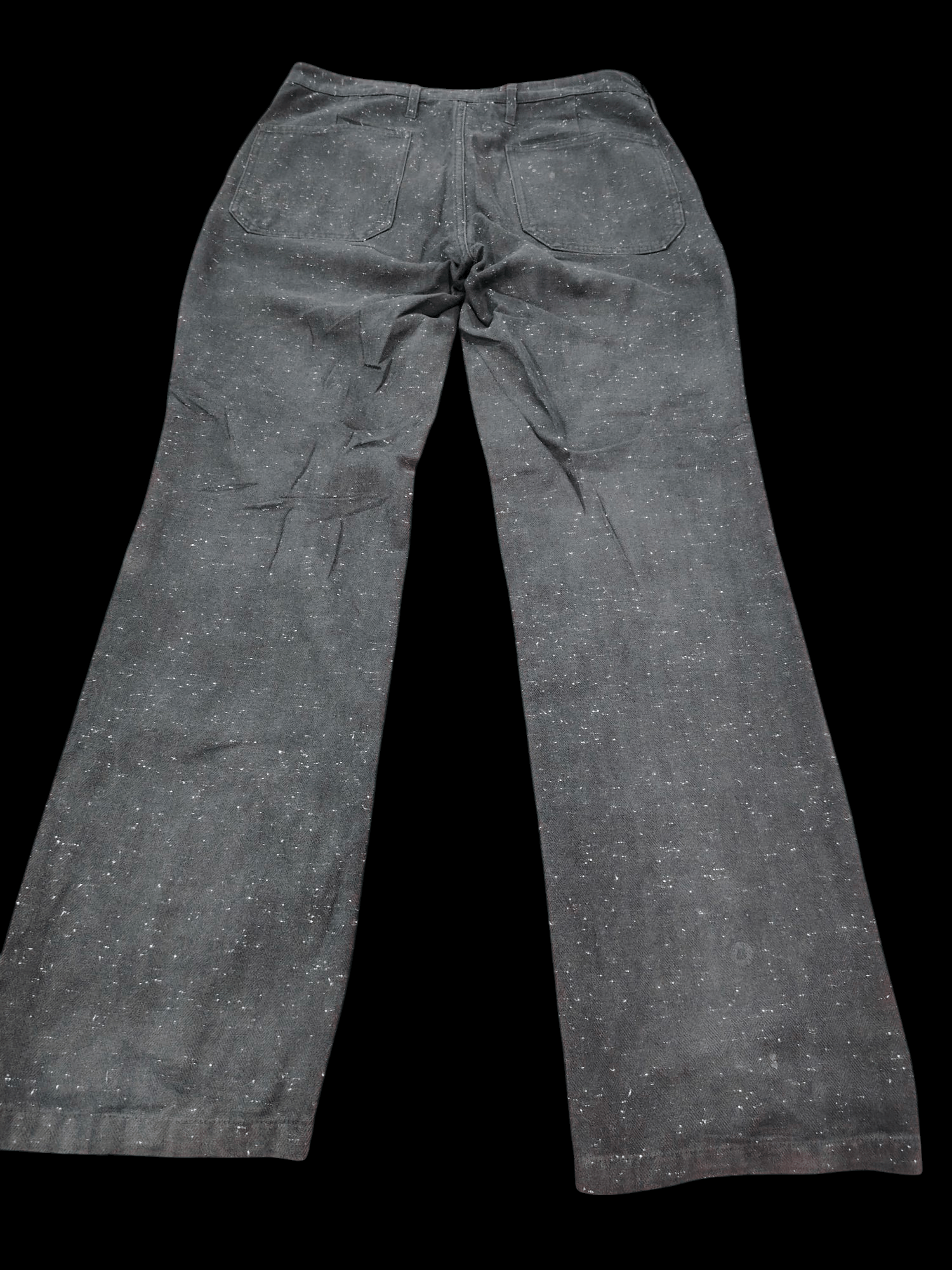 Global Work × Vintage SNOW WASH GLOBAL WORK BAKER PANTS Size US 33 - 2 Thumbnail