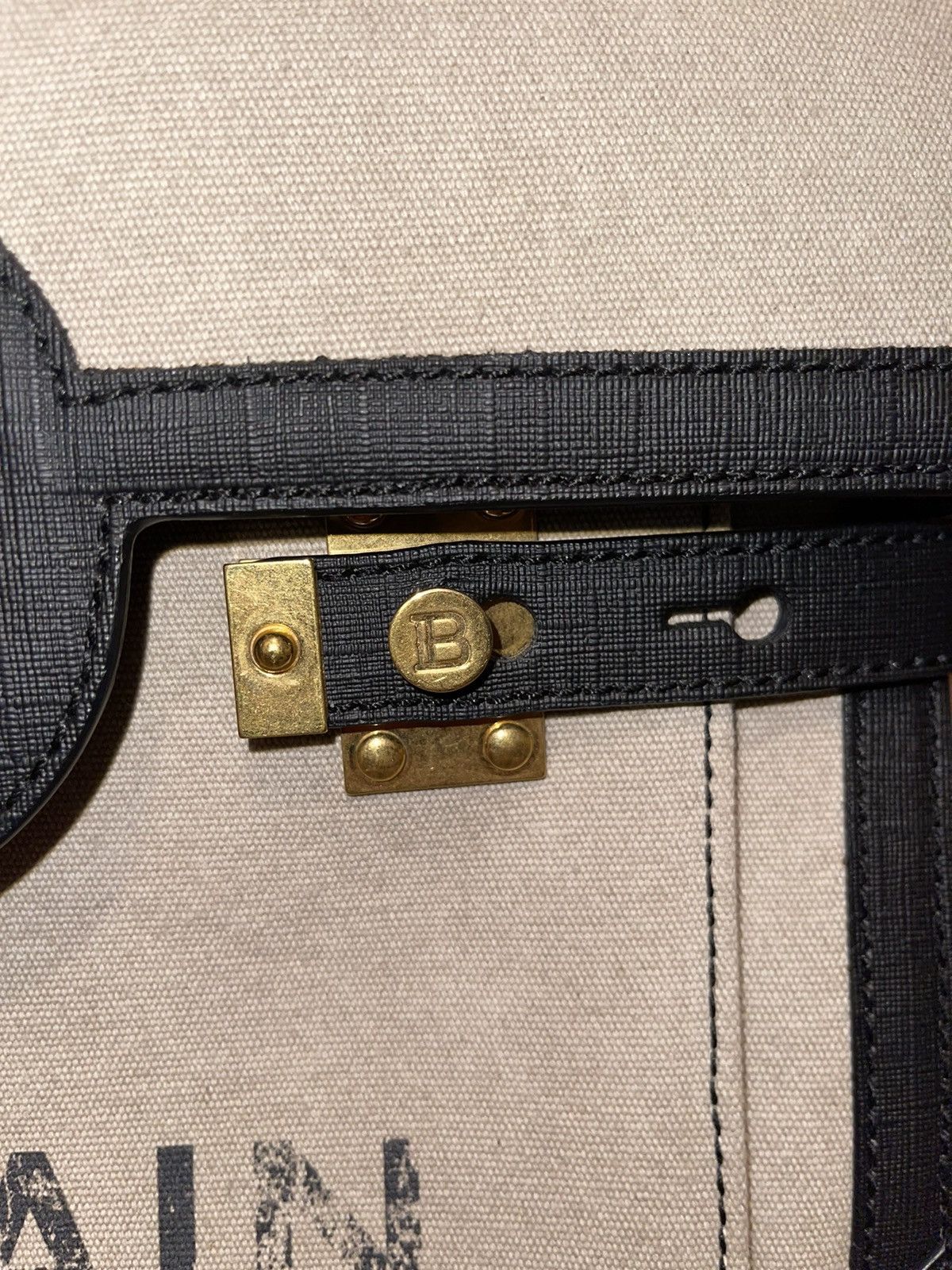 Balmain × Pierre Balmain Balmain B-Buzz top handle/shoulder bag Size ONE SIZE - 17 Thumbnail