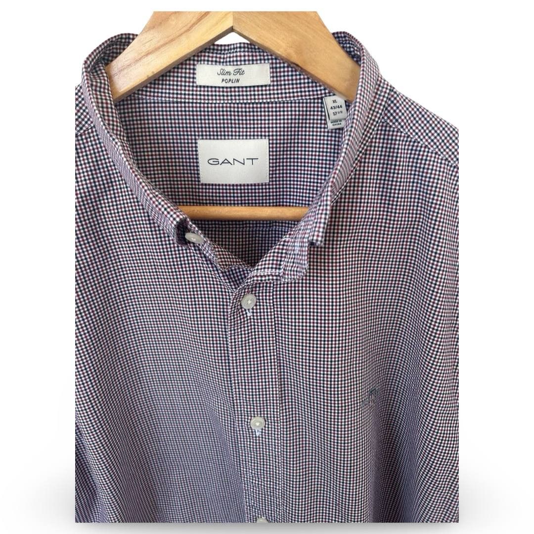 Gant Gant poplin shirt #521 Size US XL / EU 56 / 4 - 2 Thumbnail