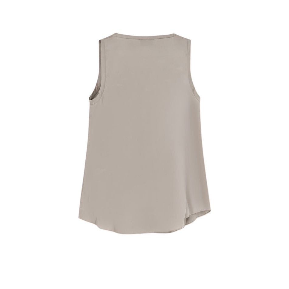 Brunello Cucinelli BRUNELLO CUCINELLI $1050 Olive Stretch Silk Satin Reversible Size M / US 6-8 / IT 42-44 - 2 Thumbnail