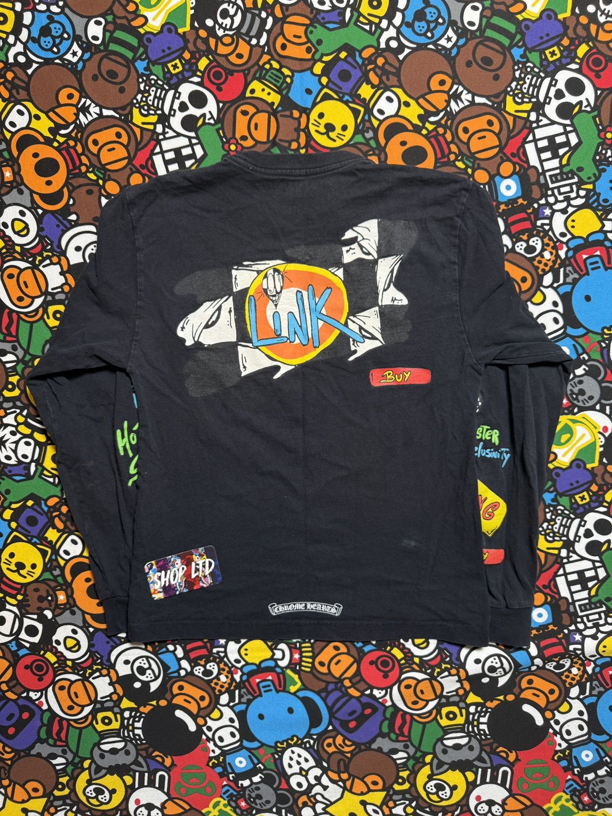 Chrome Hearts Chrome Hearts Black Matty Boy Link Long Sleeve Tee Size US XS / EU 42 / 0 - 1 Thumbnail