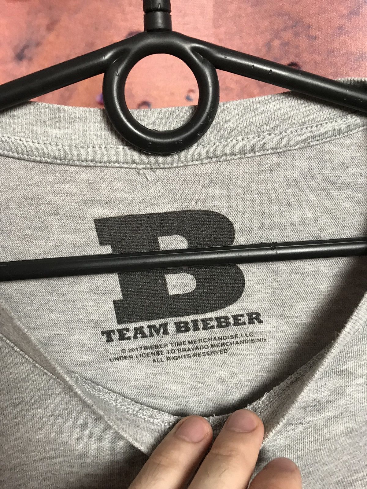Band Tees × Justin Bieber Justin Bieber streetwear band tee Size US M / EU 48-50 / 2 - 4 Thumbnail