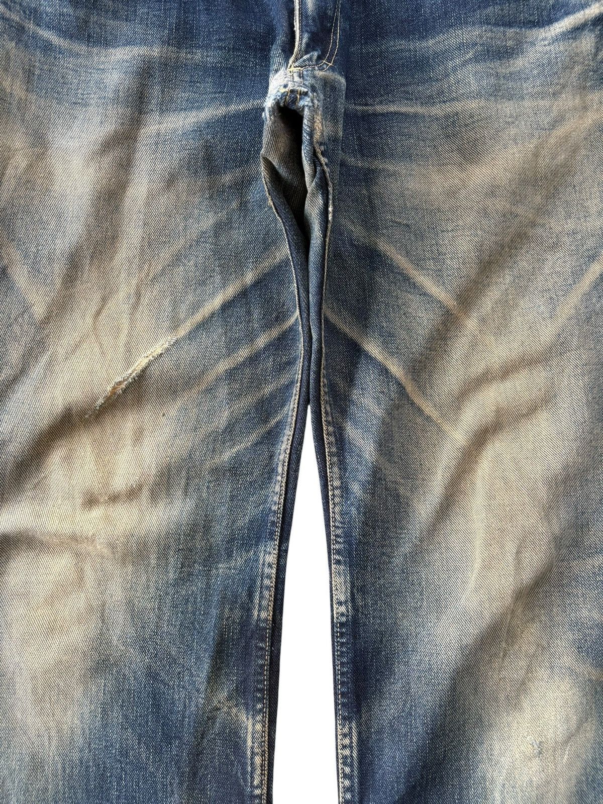 Denime Vintage Japanese Denime Rusty Mud Wash Baggy Jeans Size US 34 / EU 50 - 5 Thumbnail