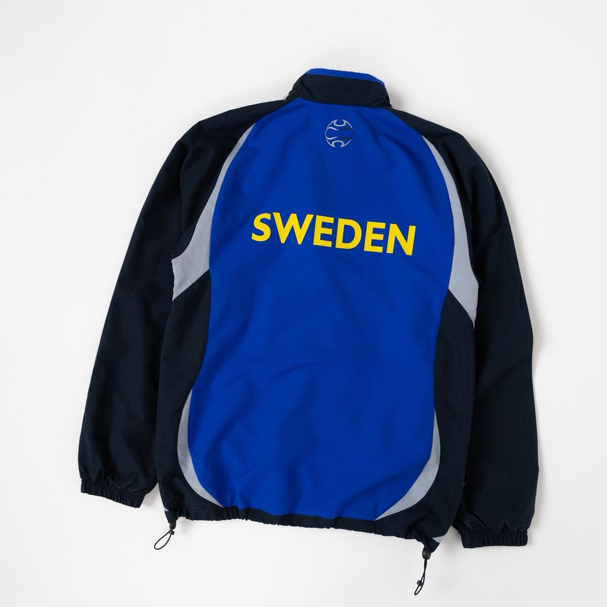 Adidas Adidas Sweden Mens Vintage Windbreaker Jacket Soccer Blue Size US S / EU 44-46 / 1 - 3 Thumbnail