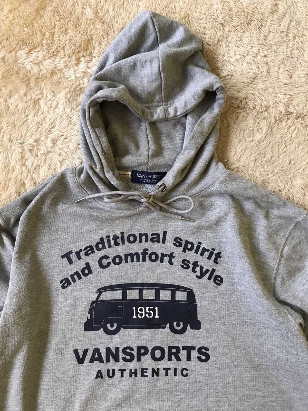 Japanese Brand Surf Style Vintage Vansport Hoodie Size US L / EU 52-54 / 3 - 5 Thumbnail