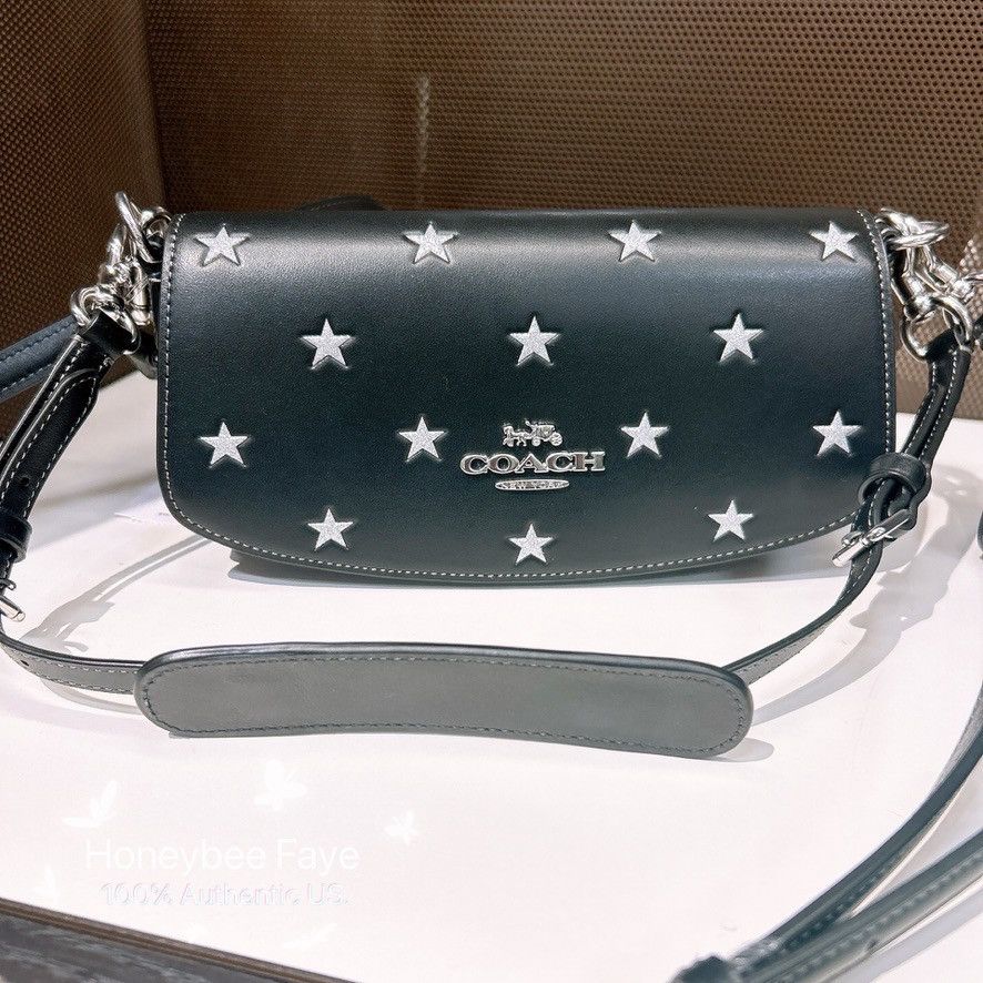Coach Andrea Small Shoulder Bag With Star Print CW305 Size ONE SIZE - 1 Thumbnail