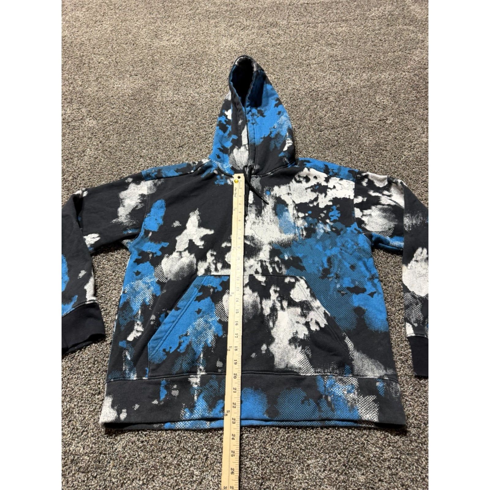 Vintage VINTAGE Sports Illustrated Hoodie Pullover Men M Blue Black & White Size US M / EU 48-50 / 2 - 4 Thumbnail