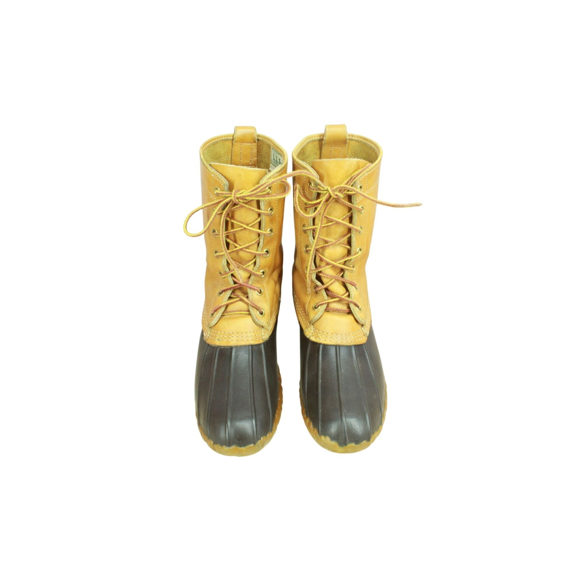 Leather Vintage LL Bean Leather Unlined Mid Calf Hunting Duck Boots Size US 9 / IT 39 - 5 Thumbnail