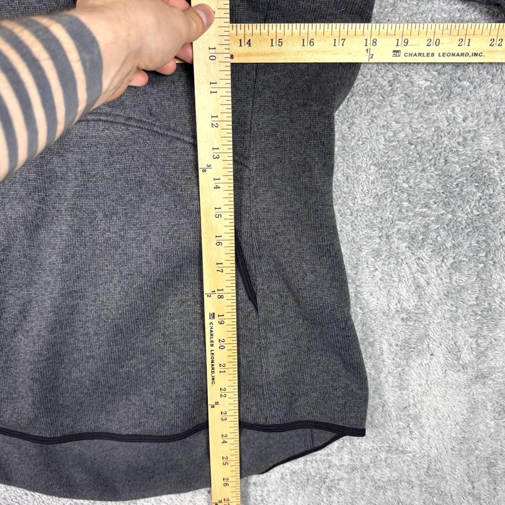 Lululemon Lululemon Hoodie Womens 8 Fleece 1/2 Zip Pullover Activewear C5 Gym Shirt Size M / US 6-8 / IT 42-44 - 5 Thumbnail