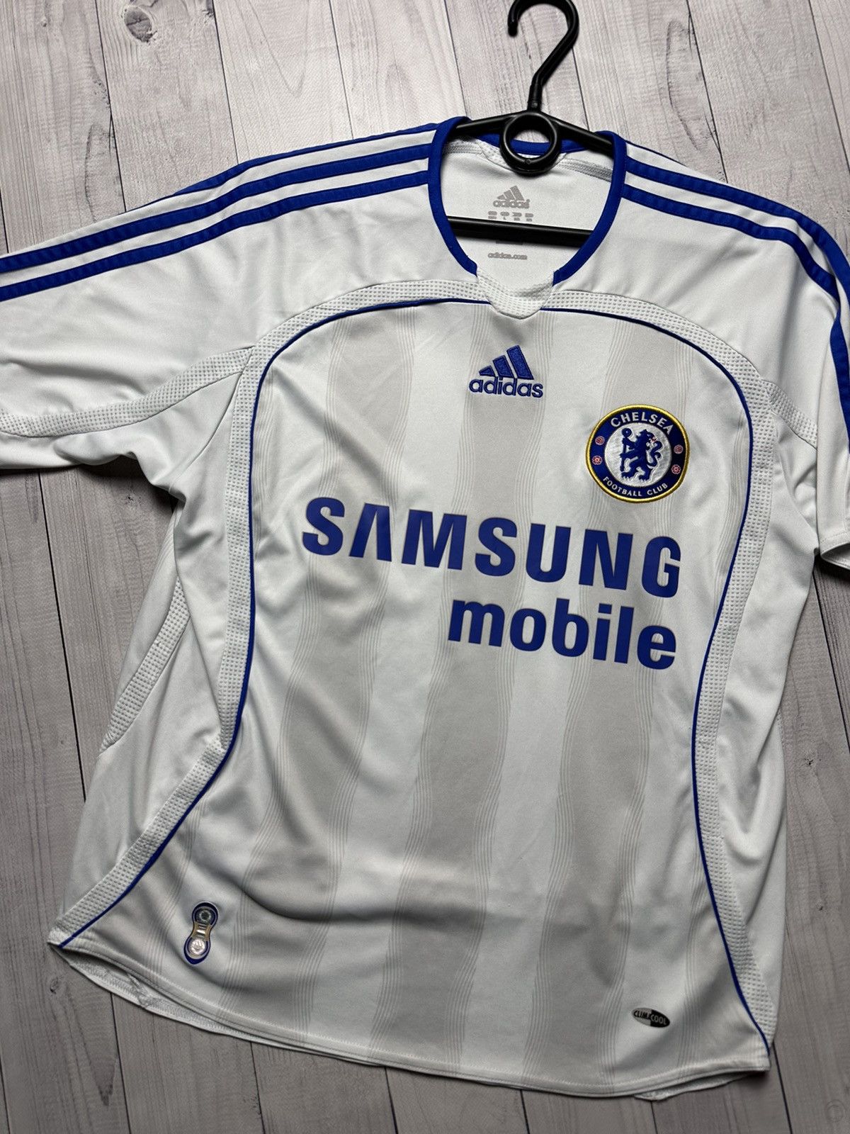 Vintage Chelsea soccer jersey adidas white size Xs/S