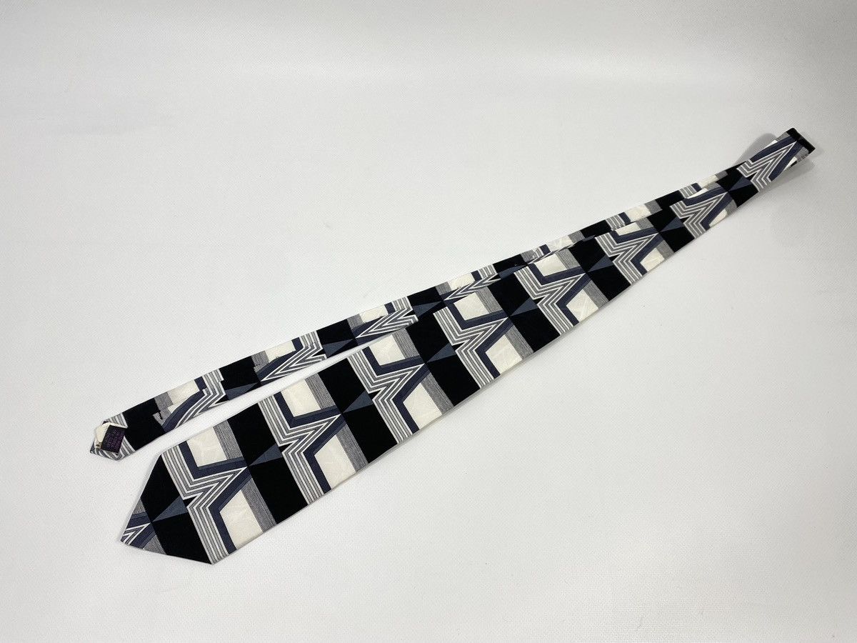 Pierre Balmain 🔥LASTDROP🔥 80s Pierre Balmain Couture Made In Korea Silk Tie Size ONE SIZE - 3 Thumbnail