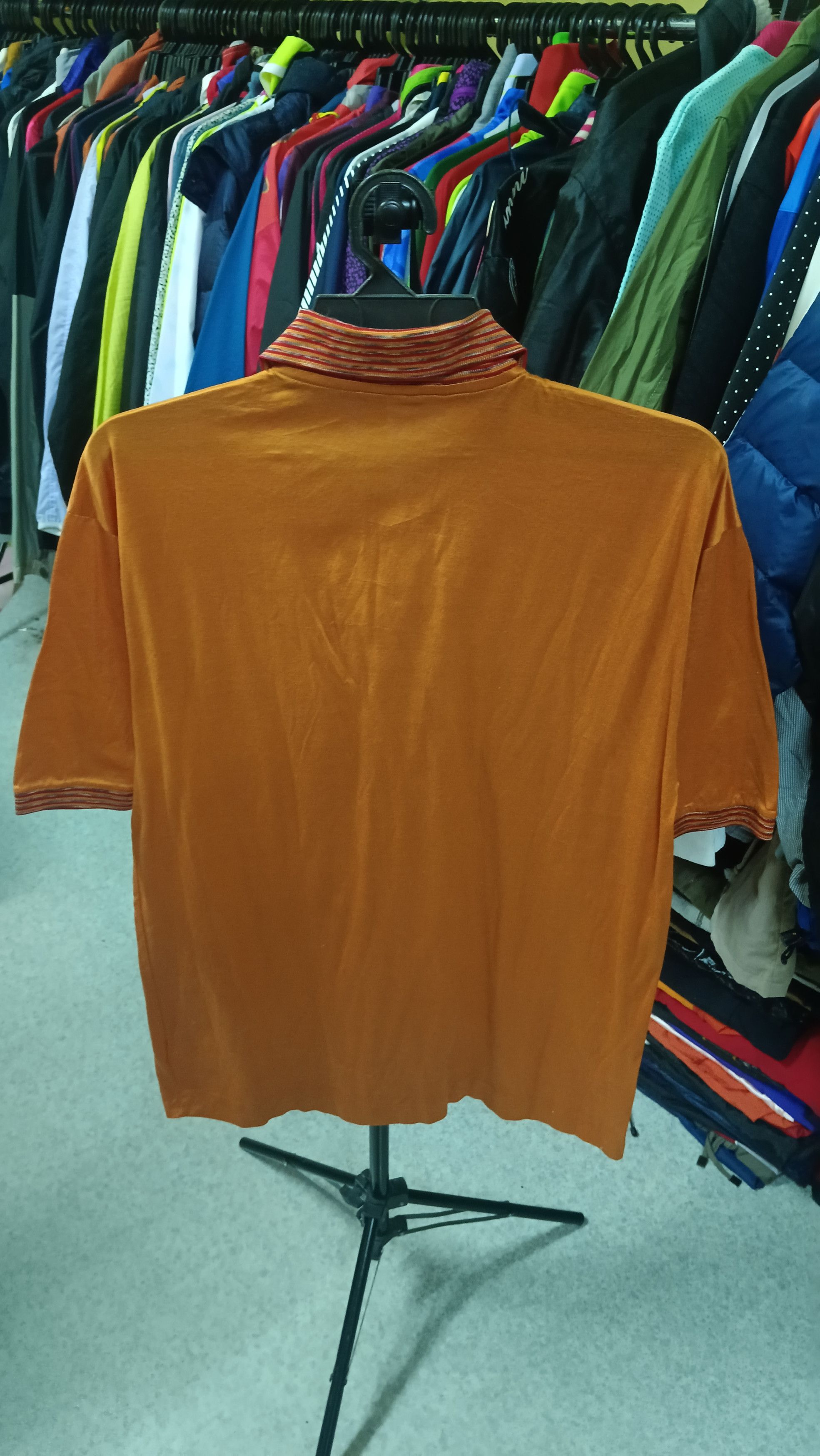 Alfred Dunhill × Vintage Vintage Dunhill Polo Shirt Size US L / EU 52-54 / 3 - 2 Thumbnail