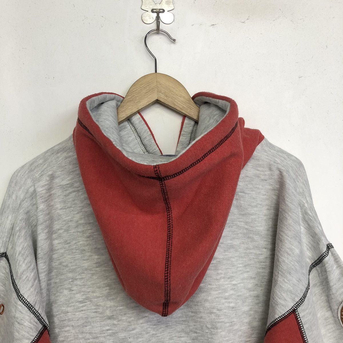 NBA VINTAGE CHICAGO BULLS NBA BIG LOGO HOODIE SWEATSHIRT Size US M / EU 48-50 / 2 - 12 Thumbnail