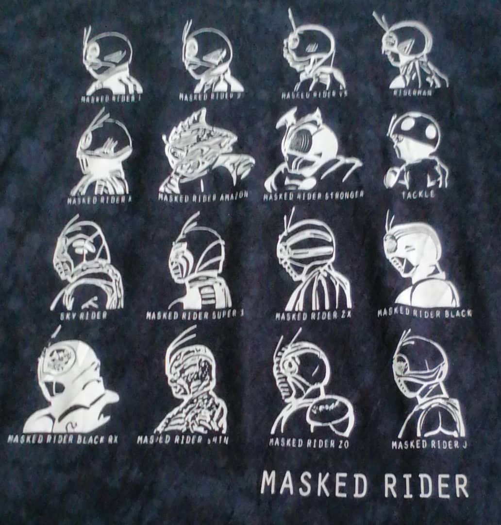 Anime Anima Vintage Masked rider x uniqlo vintage bandai Size US L / EU 52-54 / 3 - 6 Thumbnail