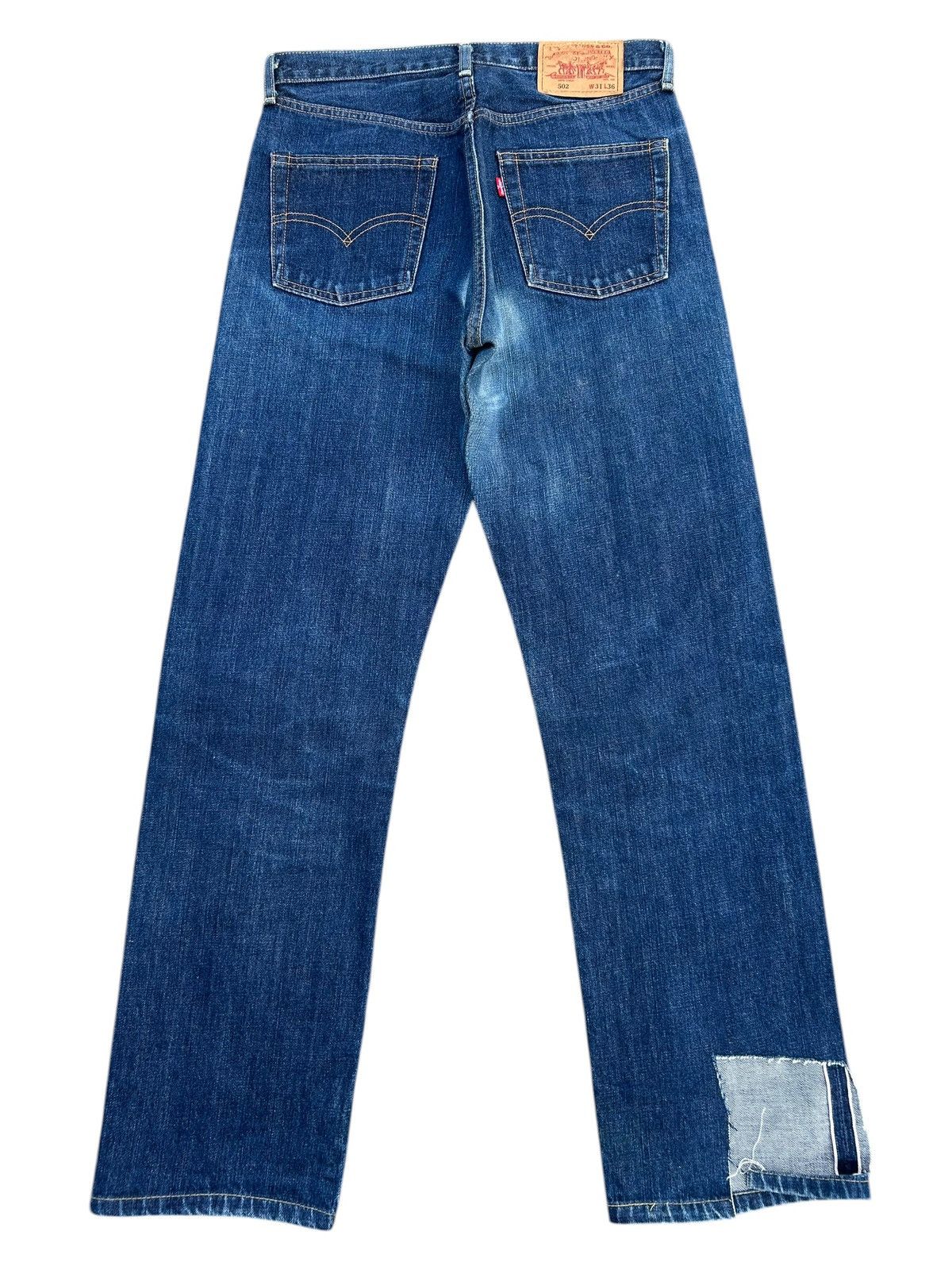 Kapital Vintage Levis Big E Selvedge Distressed Denim Jeans Size US 31 - 4 Thumbnail
