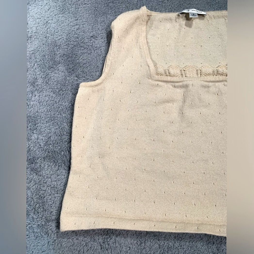 St. John **St. John Cream Women's Tank Top** User: St. John Cream Women's Tank Top Size M / US 6-8 / IT 42-44 - 2 Thumbnail