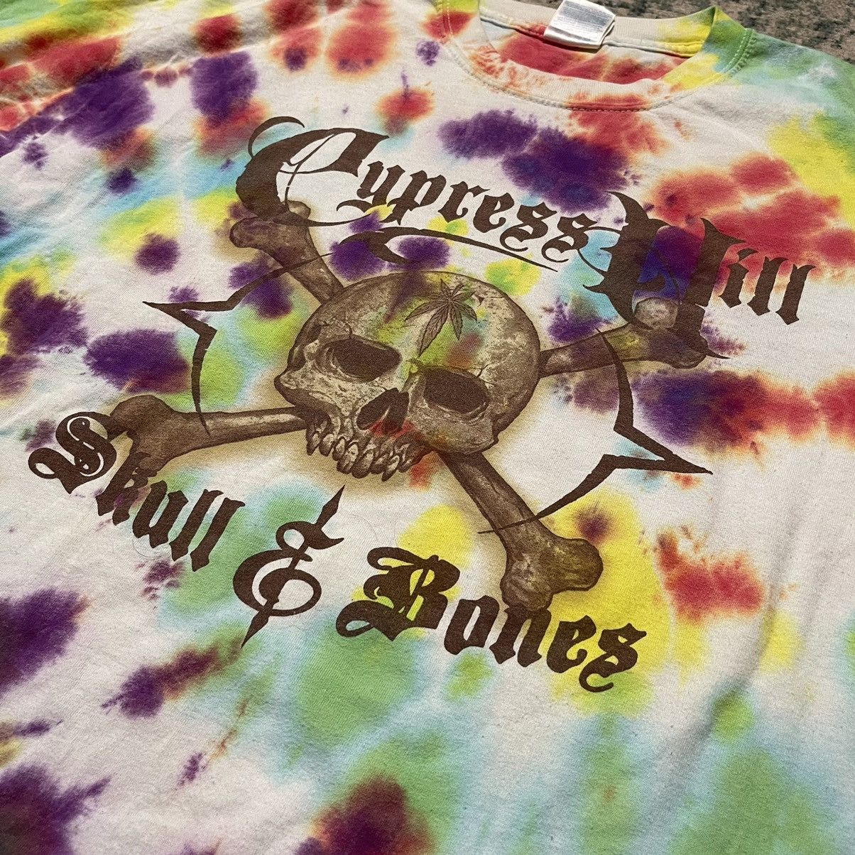 Gildan × Vintage Early 2000s Cypress Hill Skull & Bones Rap Superstar Tee Size US XL / EU 56 / 4 - 3 Thumbnail