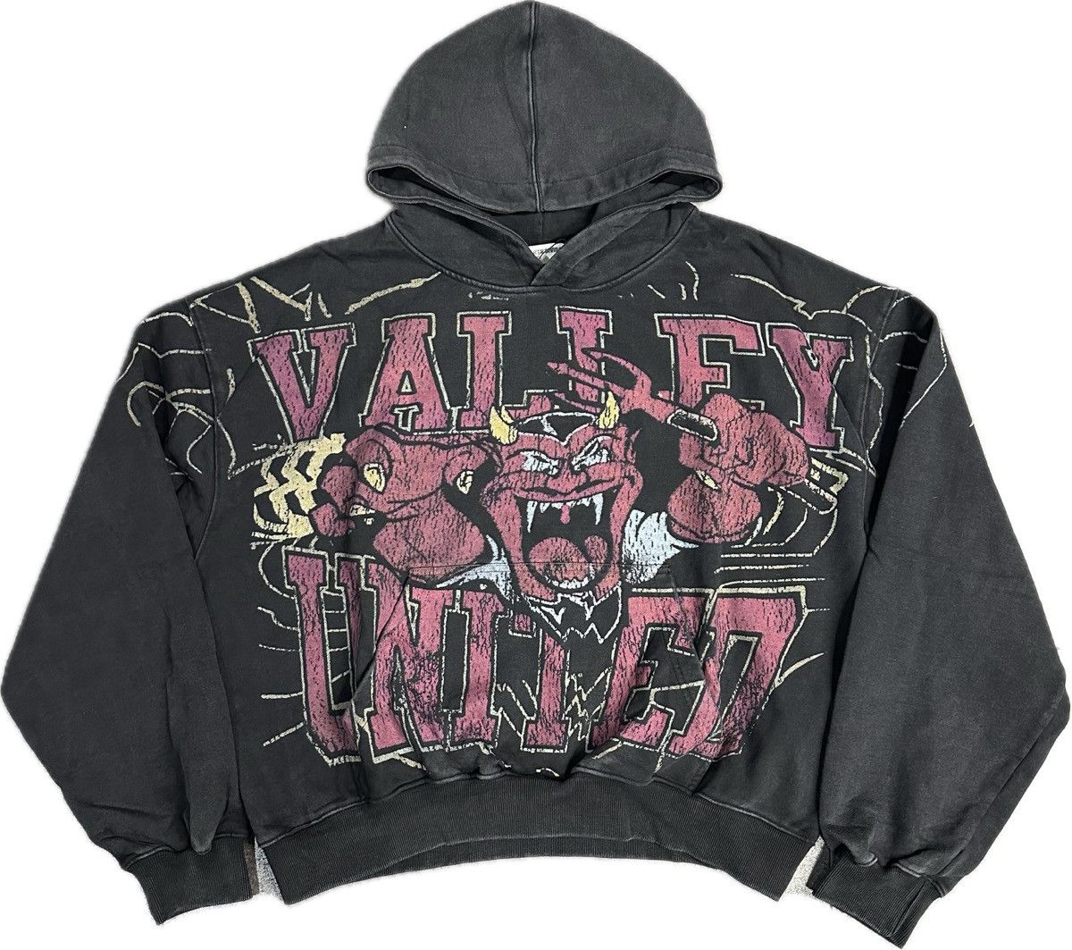 Vale Vale Forever Mascot Pullover Hoodie Black Red Size US M / EU 48-50 / 2 - 1 Thumbnail