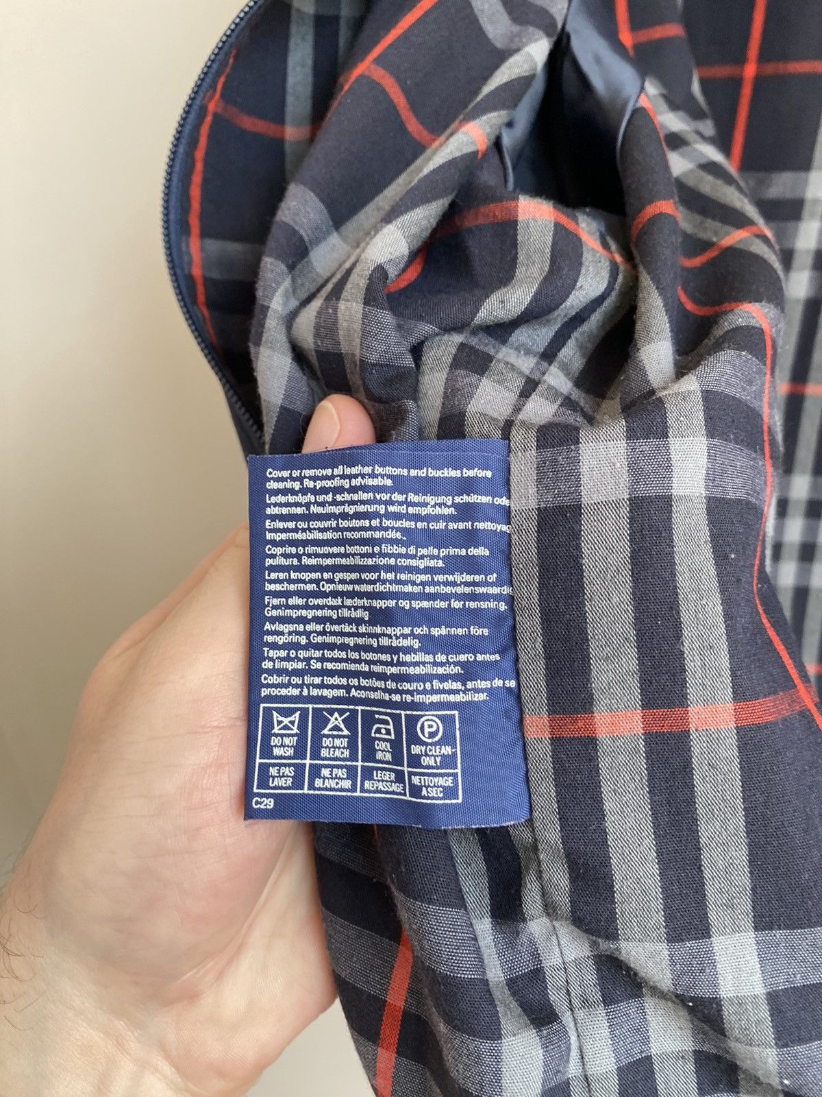 Burberry × Vintage Burberrys Vintage Men's Jacket Size US L / EU 52-54 / 3 - 6 Thumbnail